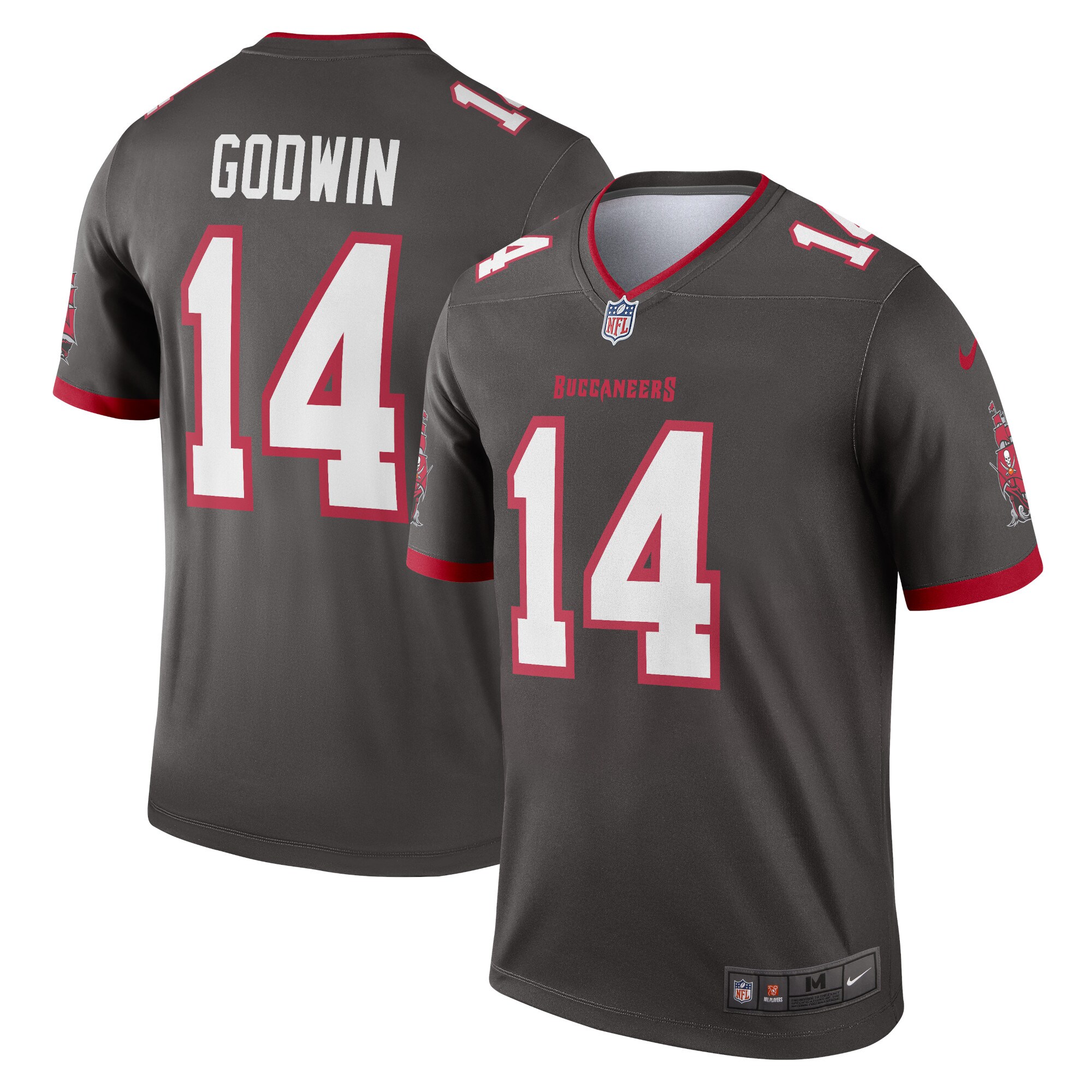 Chris Godwin Tampa Bay Buccaneers  Alternate Legend Jersey - Pewter