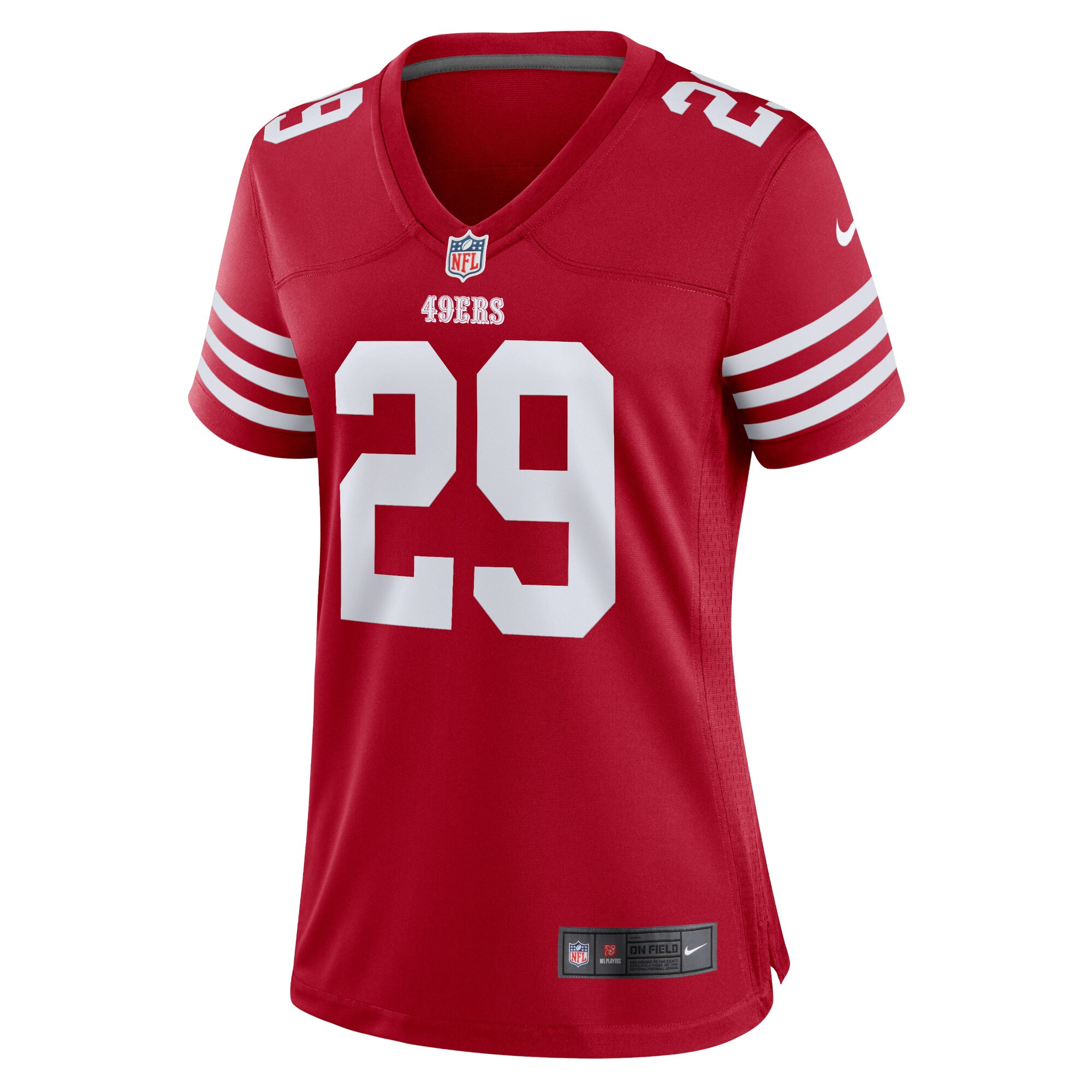 Talanoa Hufanga San Francisco 49ers  Women's Game Player Jersey - Scarlet