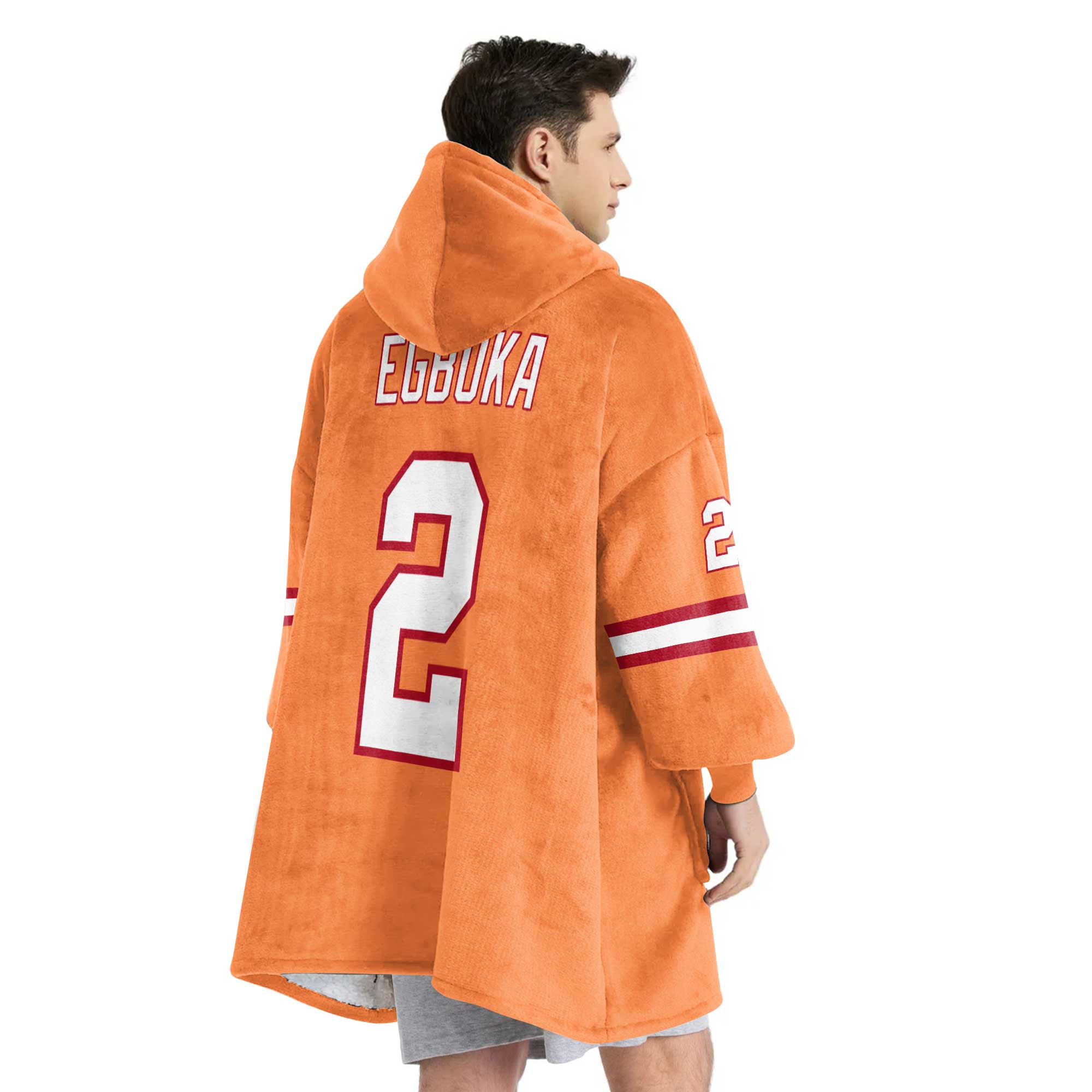 Adult E.E 2 Tampa Bay Football Unisex Blanket Hoodie