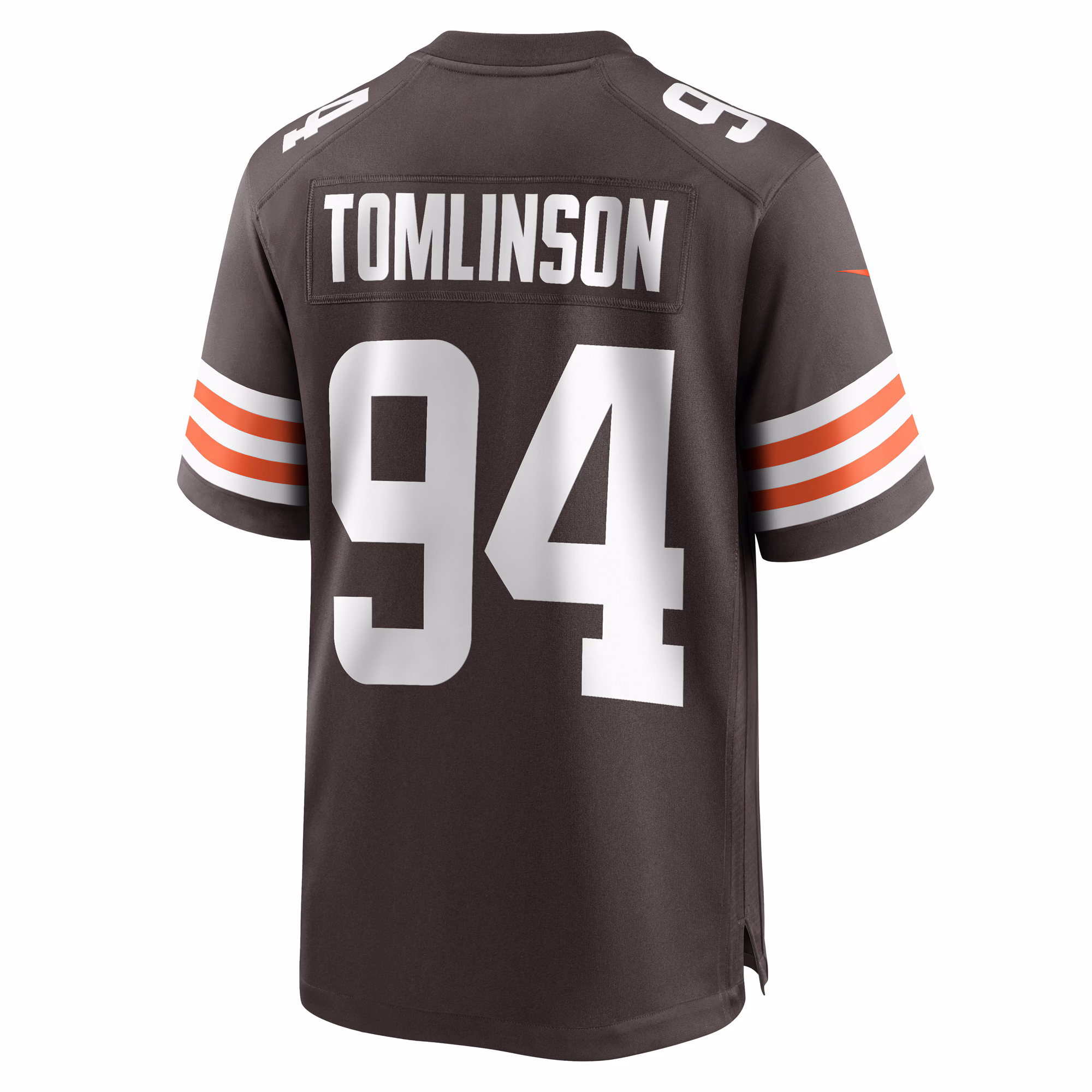 Dalvin Tomlinson Cleveland Browns Game Player Jersey - Brown