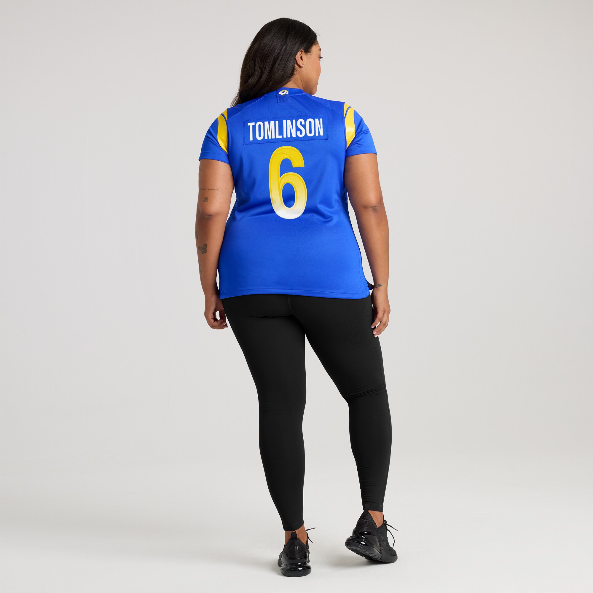 Tre'Vius Hodges-Tomlinson Los Angeles Rams Women's Team Game Jersey -  Royal