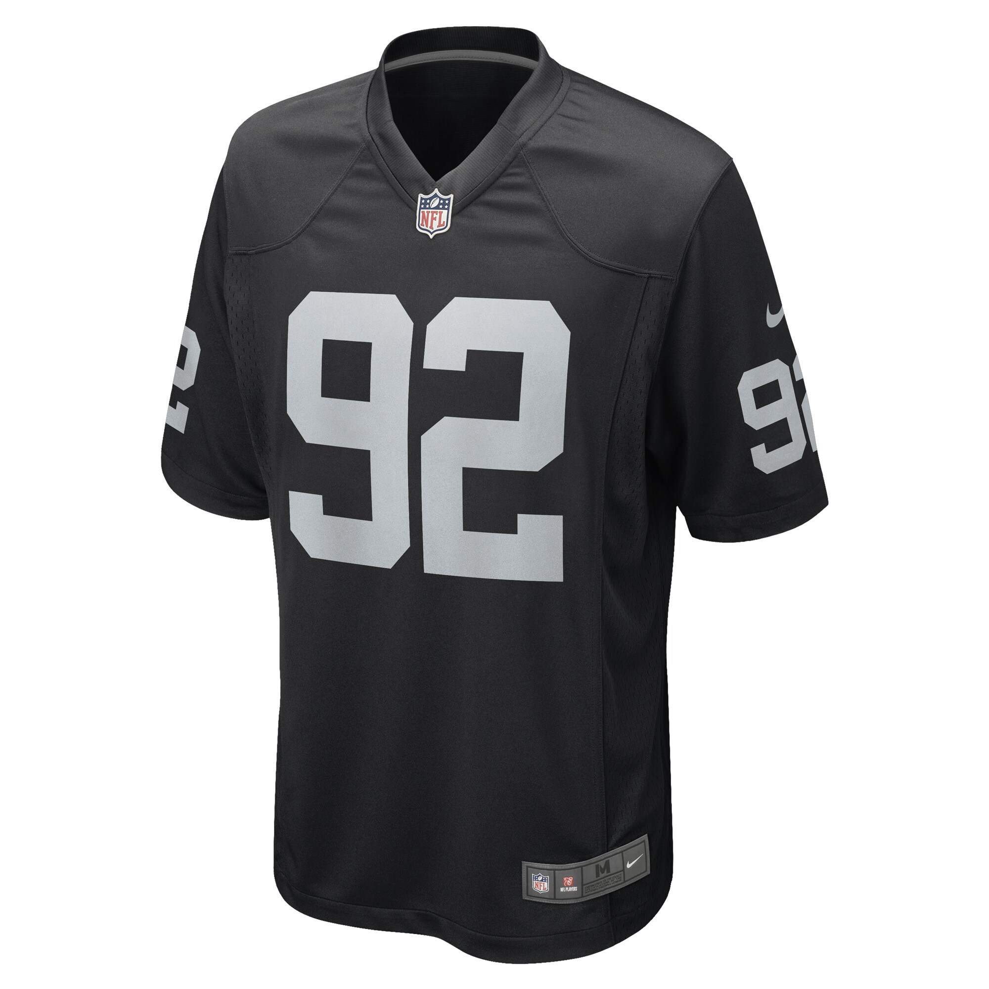 Neil Farrell Jr. Las Vegas Raiders  Game Player Jersey - Black