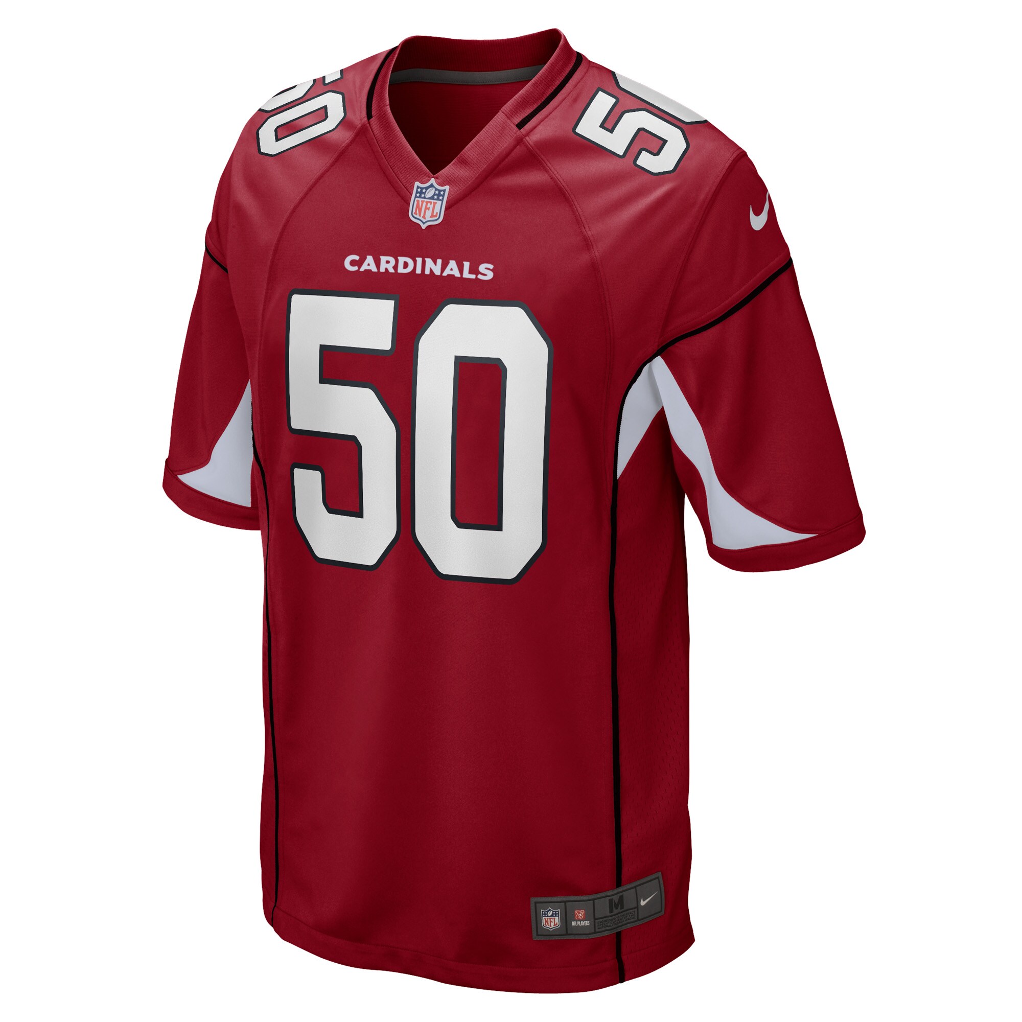 Chandler Wooten Arizona Cardinals  Game Player Jersey - Cardinal