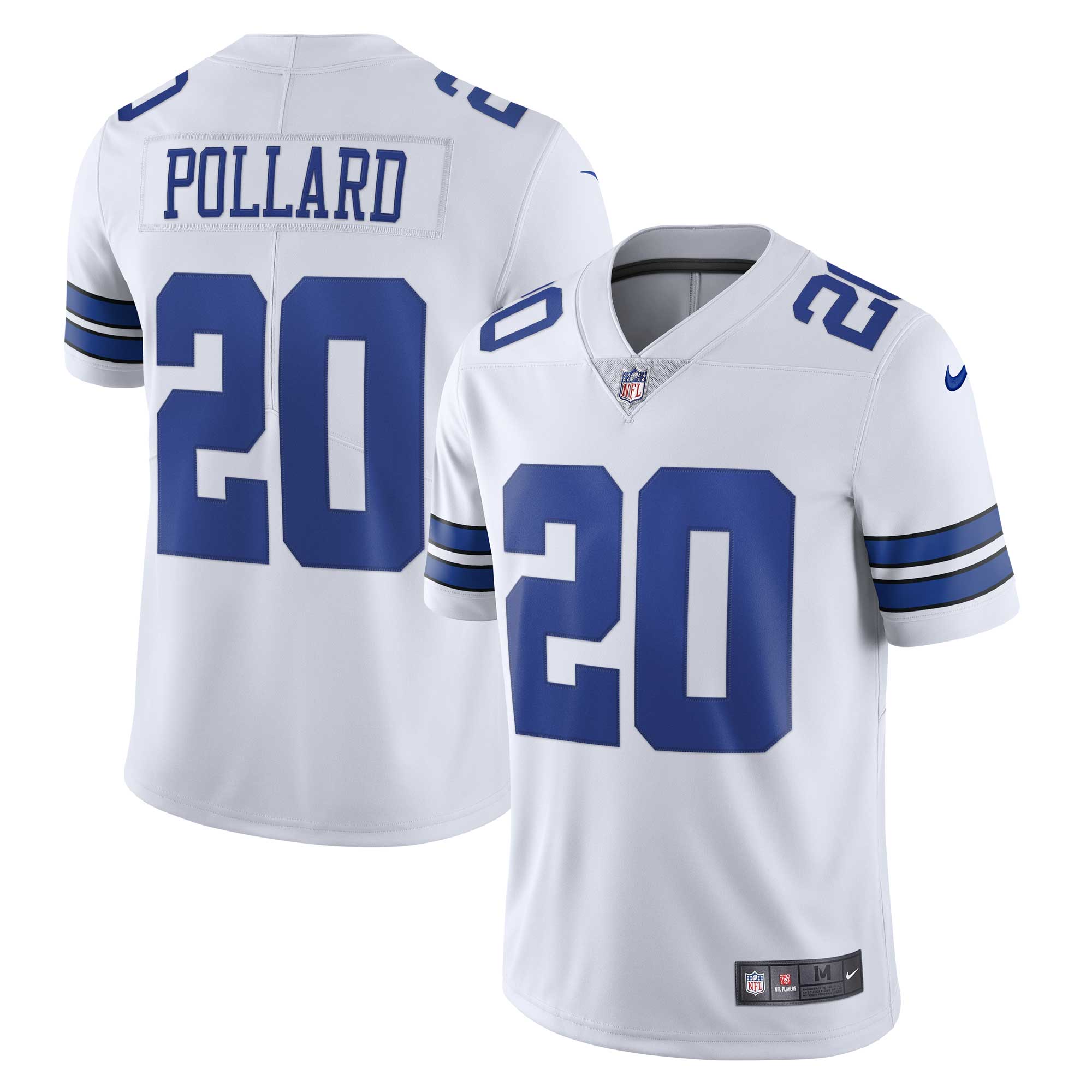 Tony Pollard Dallas Cowboys  Vapor Limited Player Jersey - White