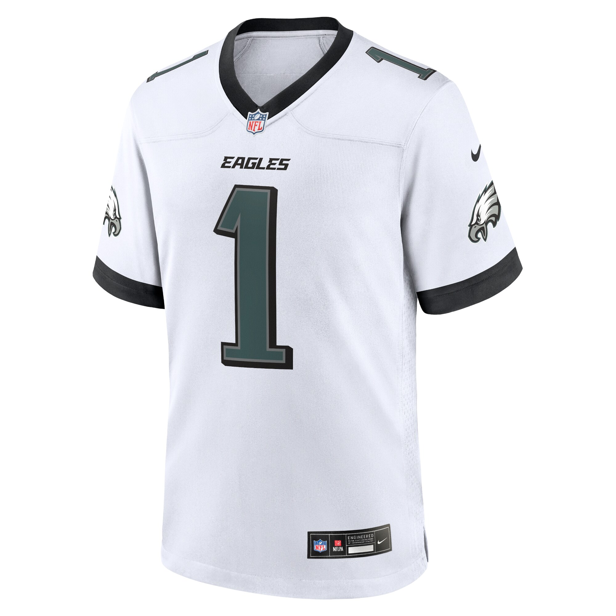 Jalen Hurts Philadelphia Eagles Team Game Jersey - Midnight Green