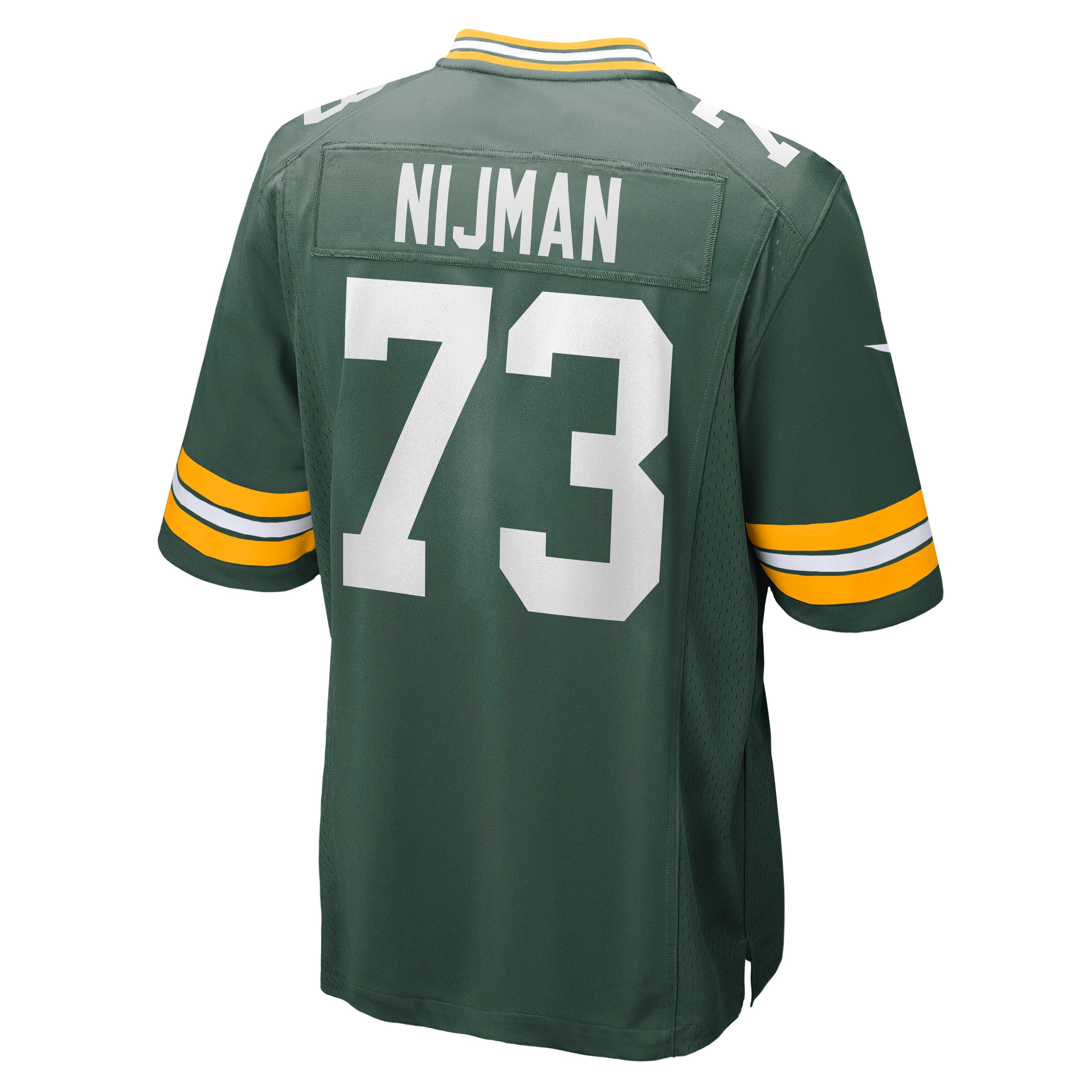Yosh Nijman Green Bay Packers  Game Jersey - Green