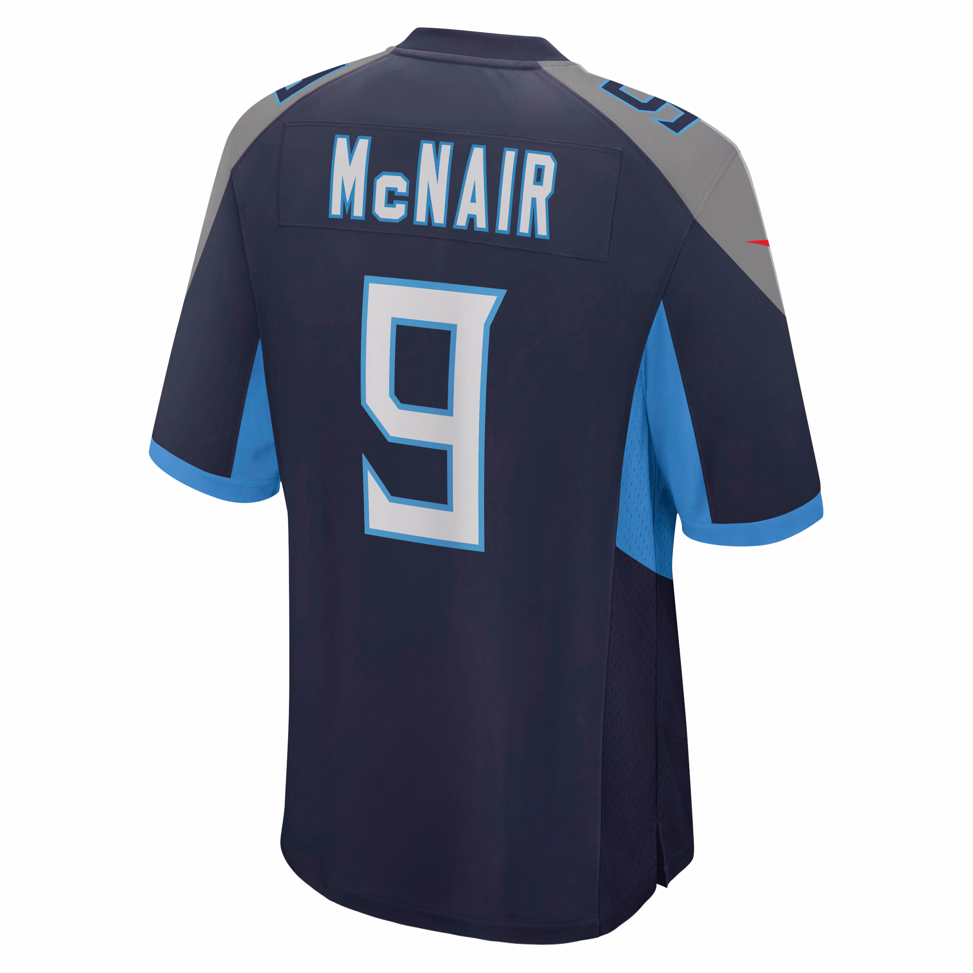 Steve McNair Tennessee Titans Game Retired Player Jersey - Navy