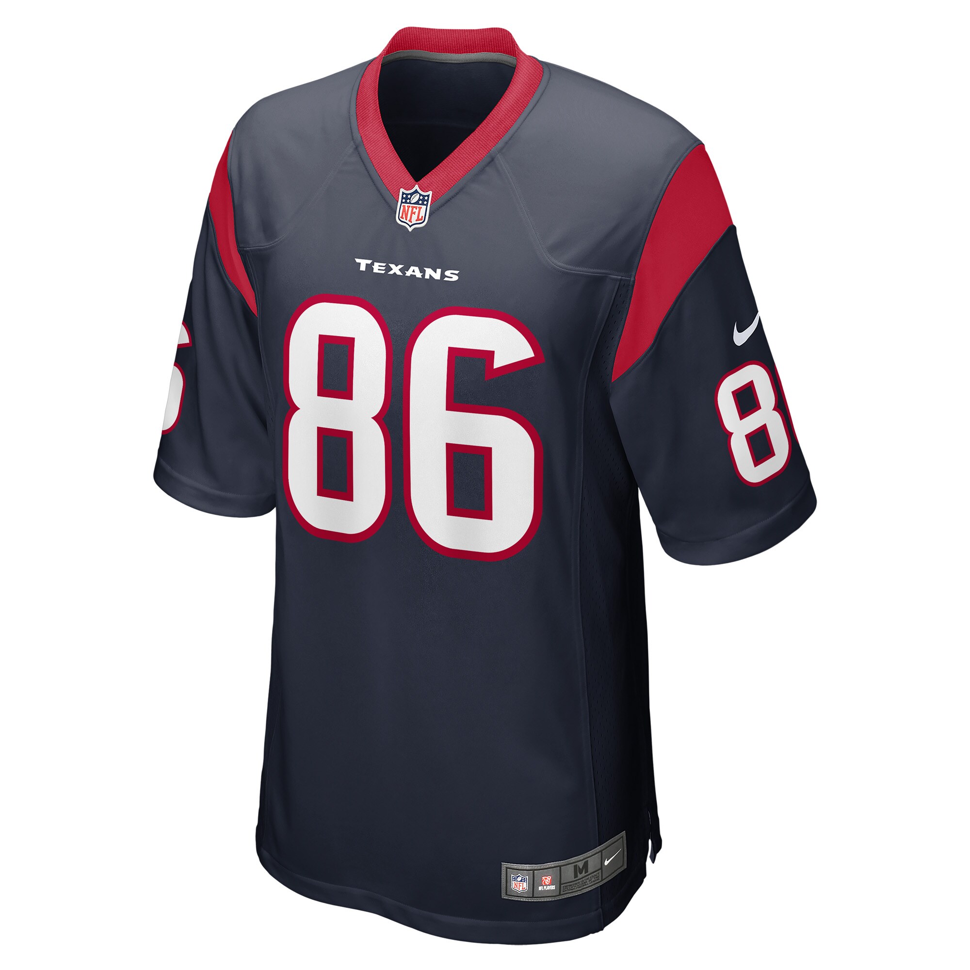 Mason Schreck Houston Texans  Game Player Jersey - Navy