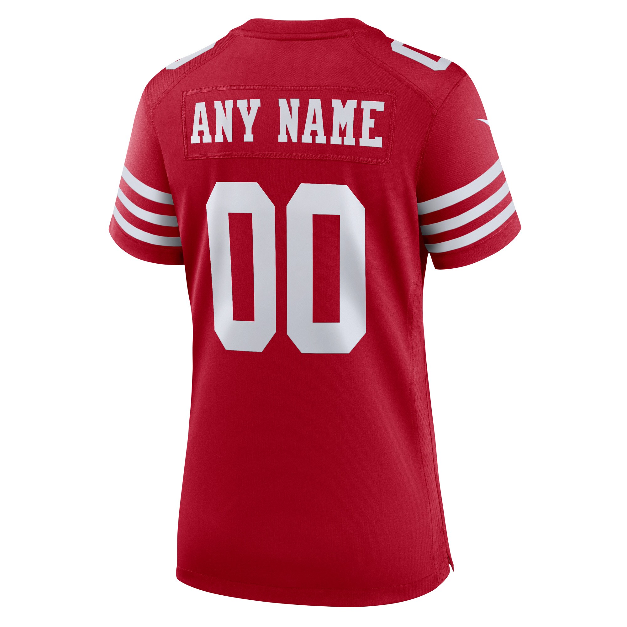 San Francisco 49ers  Women's Game Custom Jersey - Scarlet