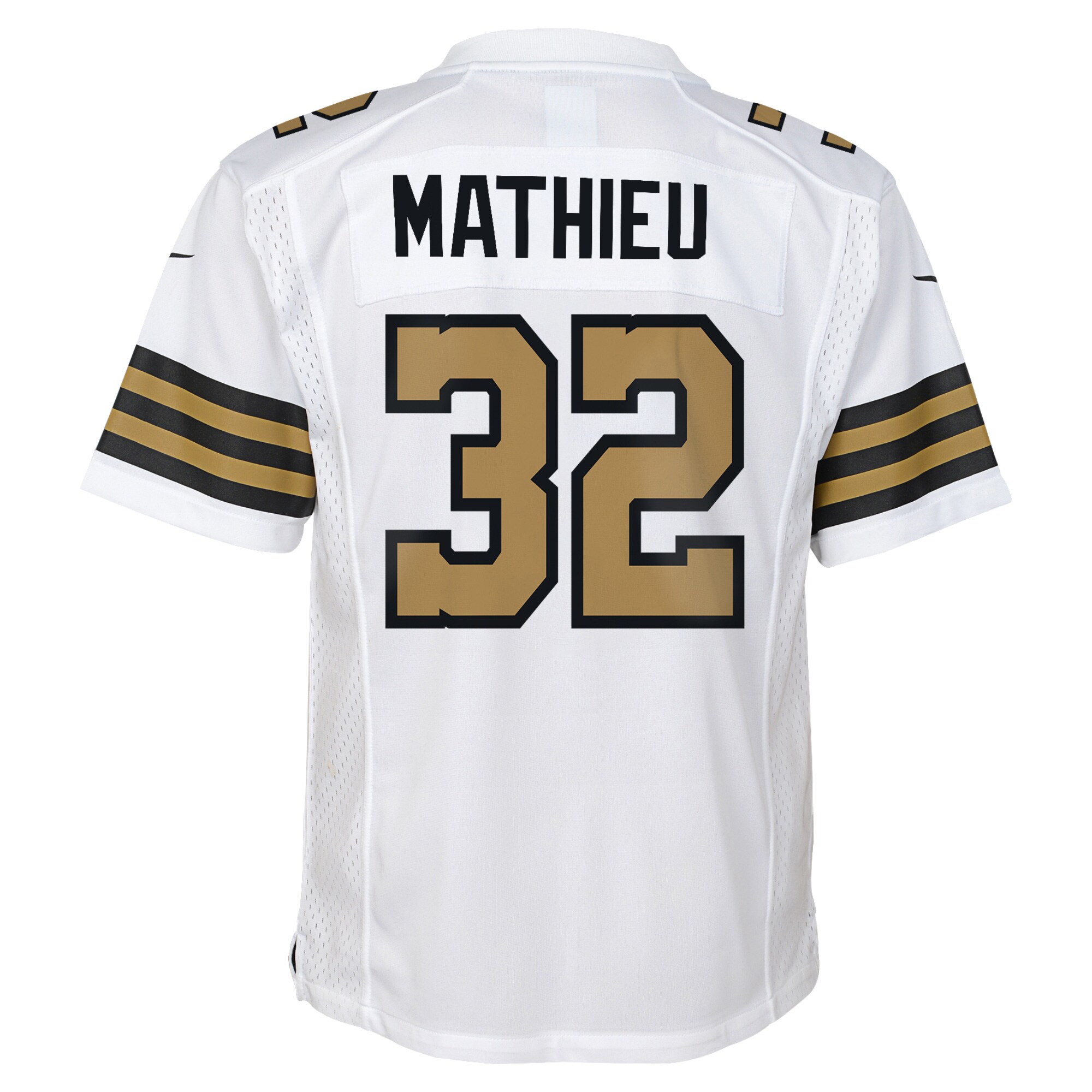 Tyrann Mathieu New Orleans Saints  Youth Team Game Jersey - White