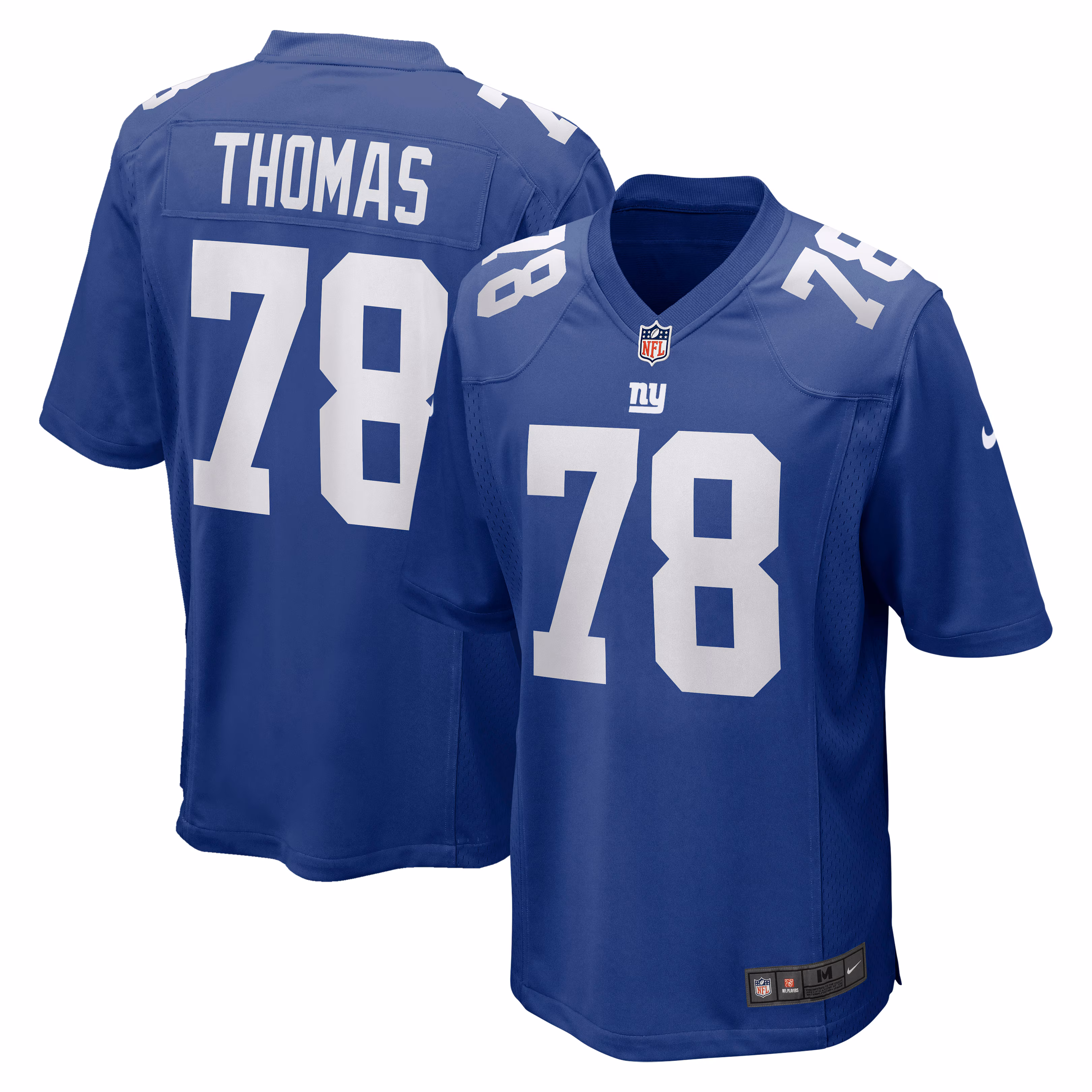 Andrew Thomas New York Giants Player Game Jersey - Royal