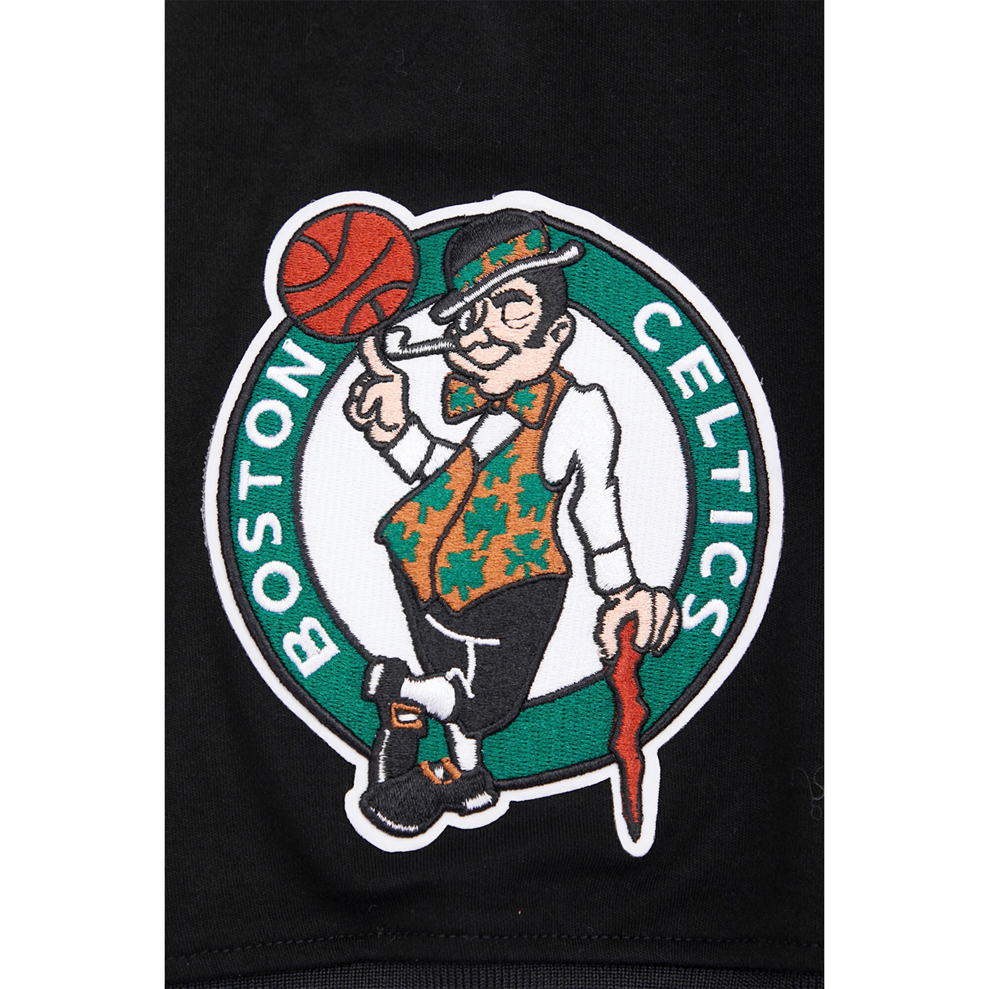 Men's Boston Celtics Jayson Tatum Pro Standard Black 2023/24 City Edition Name & Number Short Sleeve Pullover Hoodie