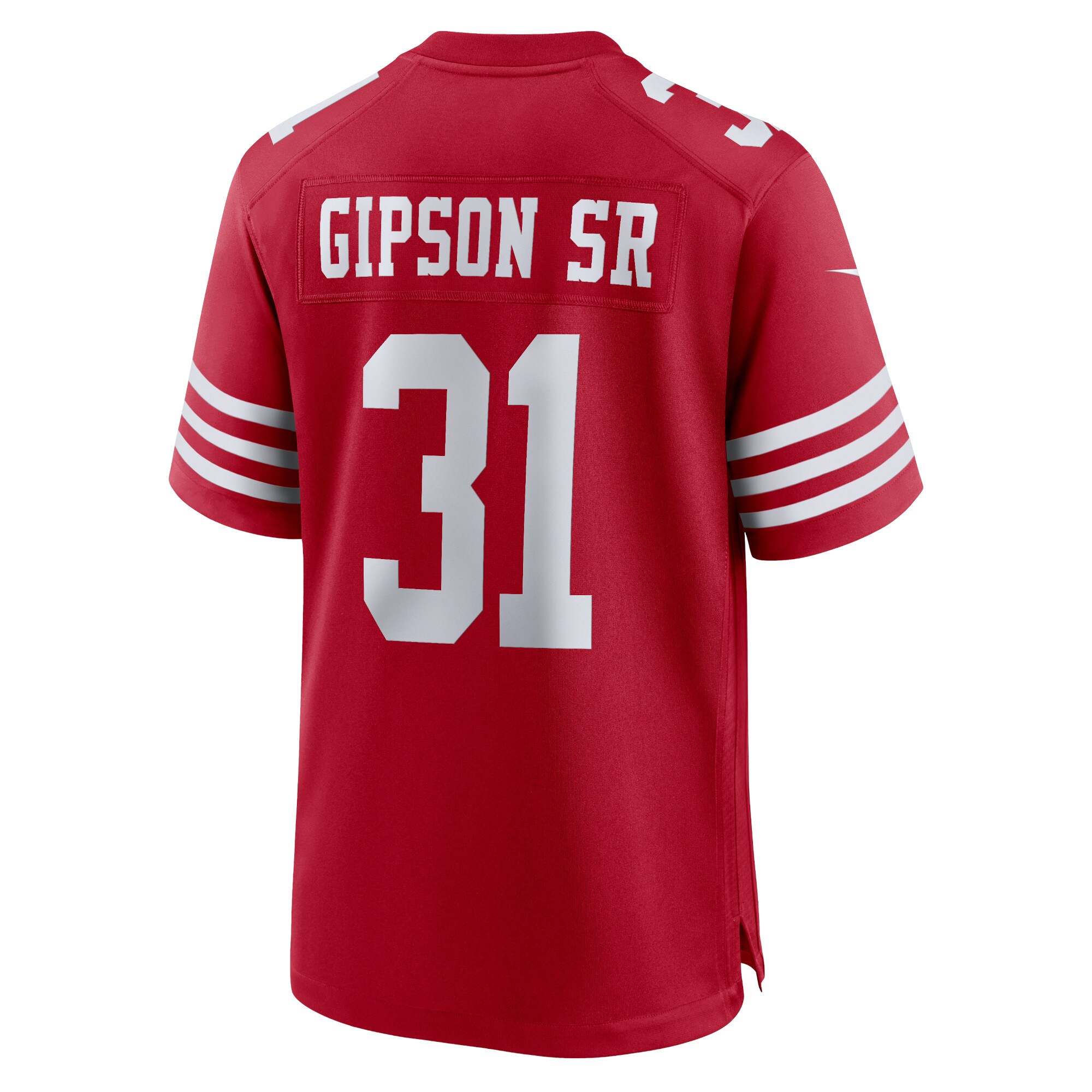 Tashaun Gipson Sr. San Francisco 49ers  Home Game Player Jersey - Scarlet