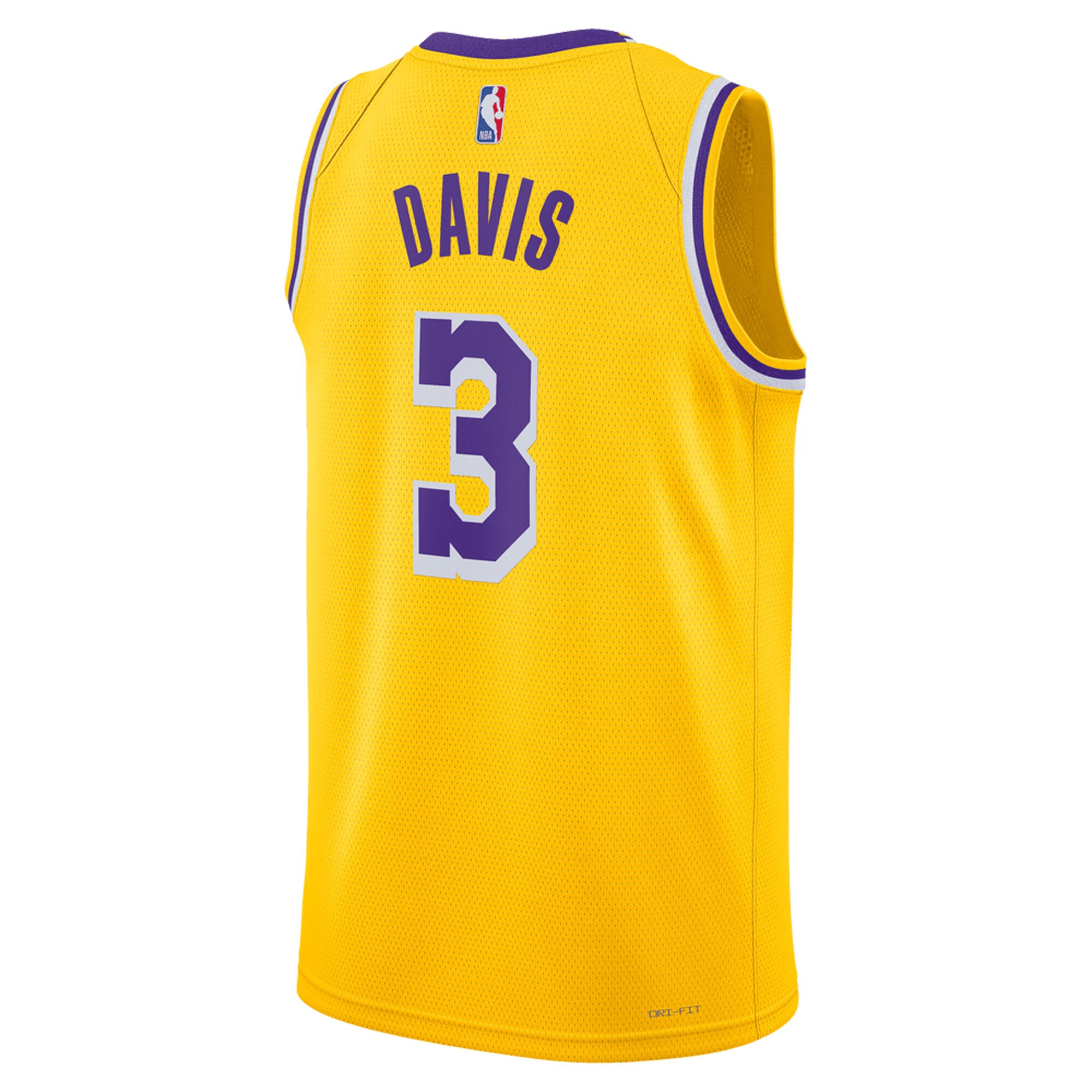 Anthony Davis Los Angeles Lakers Unisex Swingman Jersey - Icon Edition - Gold