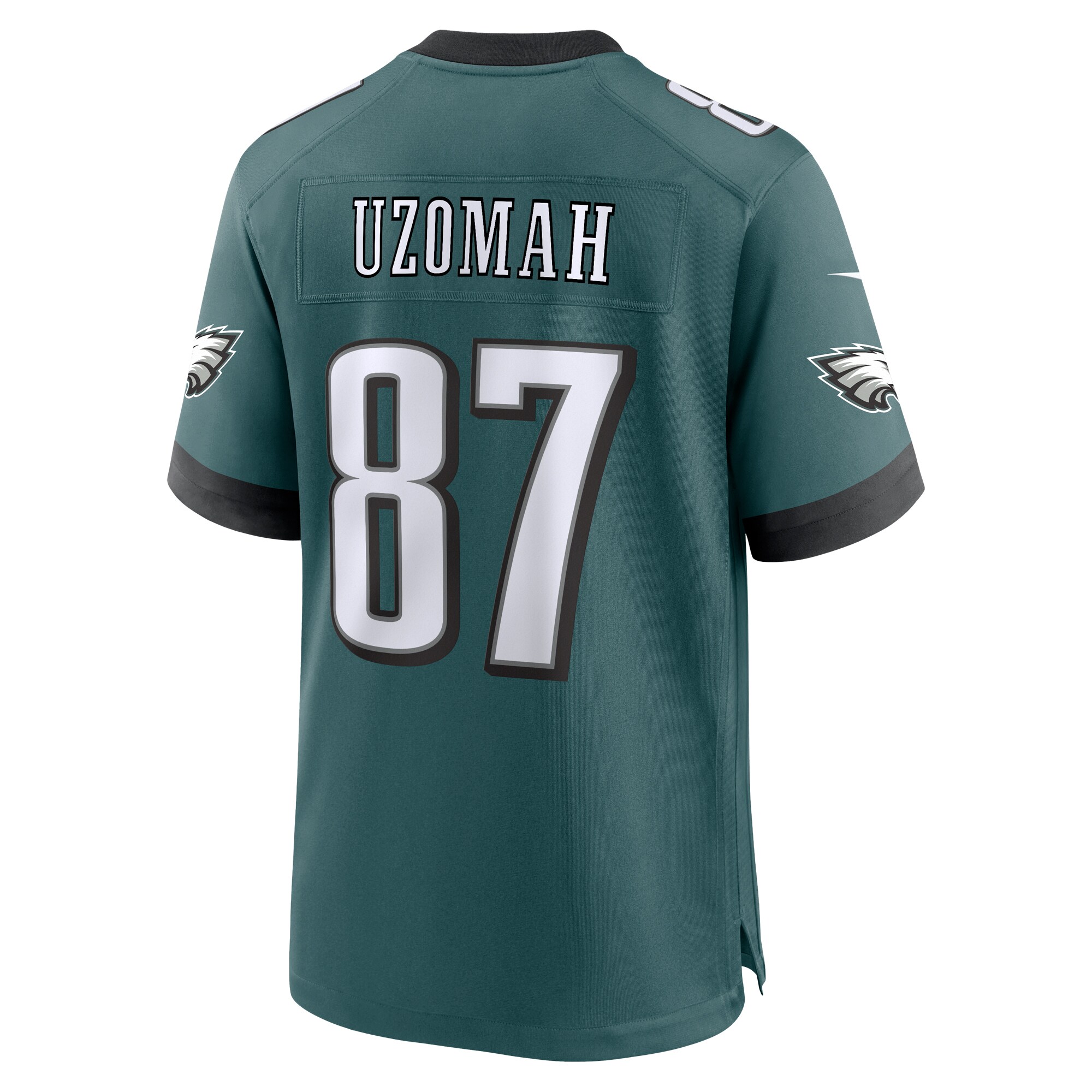 C.J. Uzomah Philadelphia Eagles #87 Team Game Jersey - Midnight Green