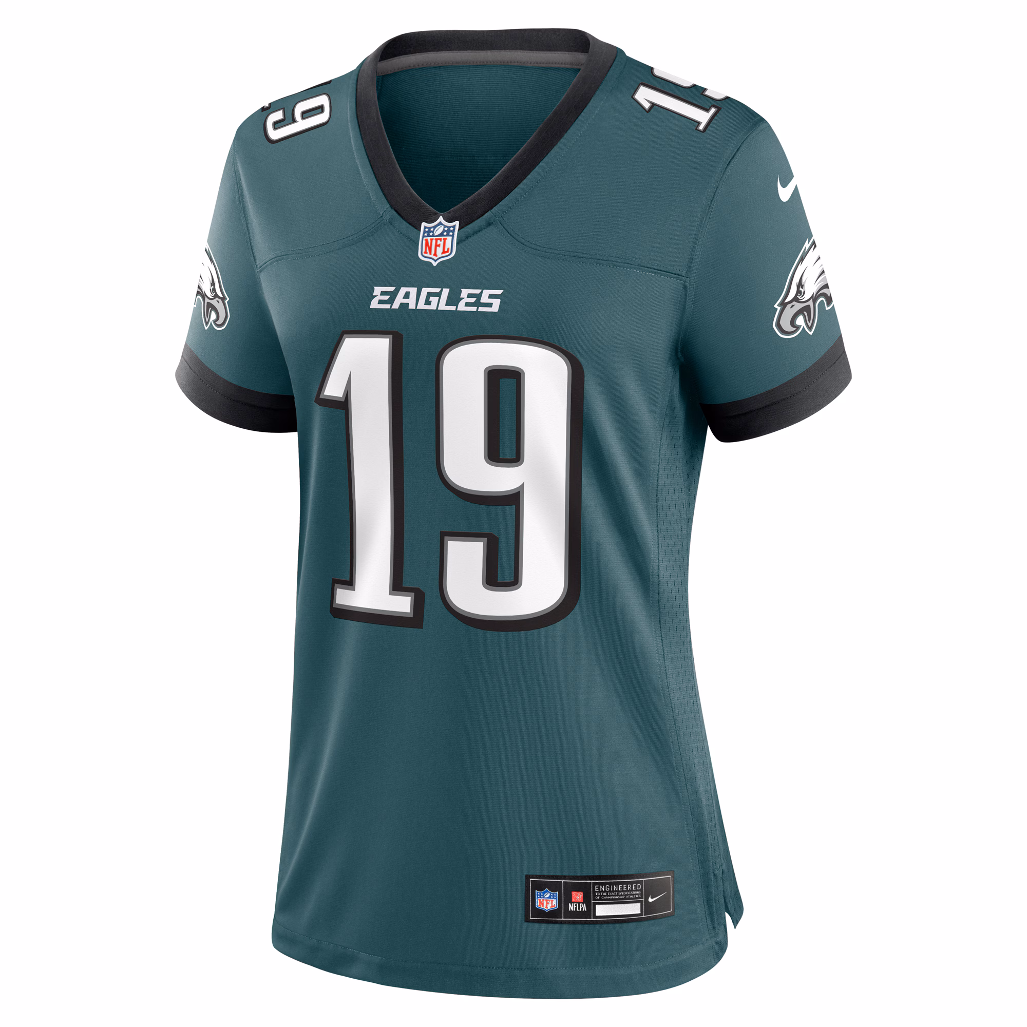 Josh Sweat Philadelphia Eagles Women's Team Game Jersey - Midnight Green