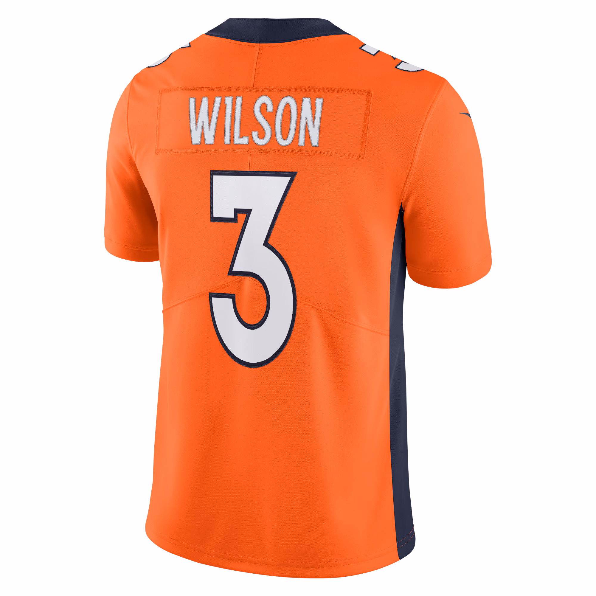 Russell Wilson Denver Broncos Team Vapor Limited Jersey - Orange