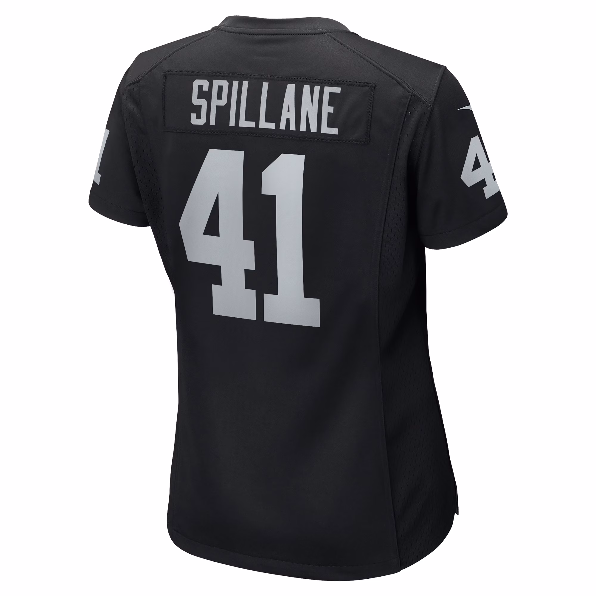 Robert Spillane Las Vegas Raiders Women's Game Player Jersey - Black