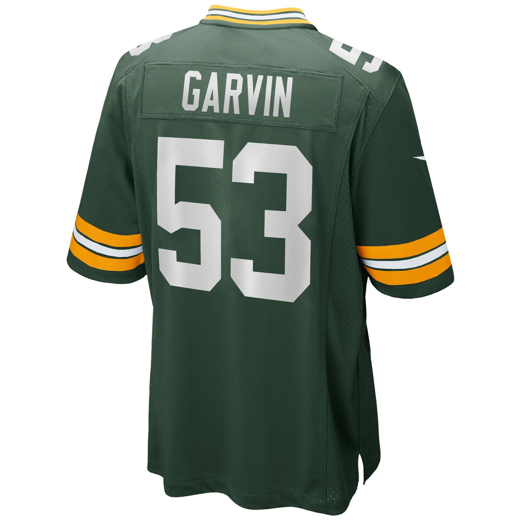 Jonathan Garvin Green Bay Packers  Player Game Jersey - Green