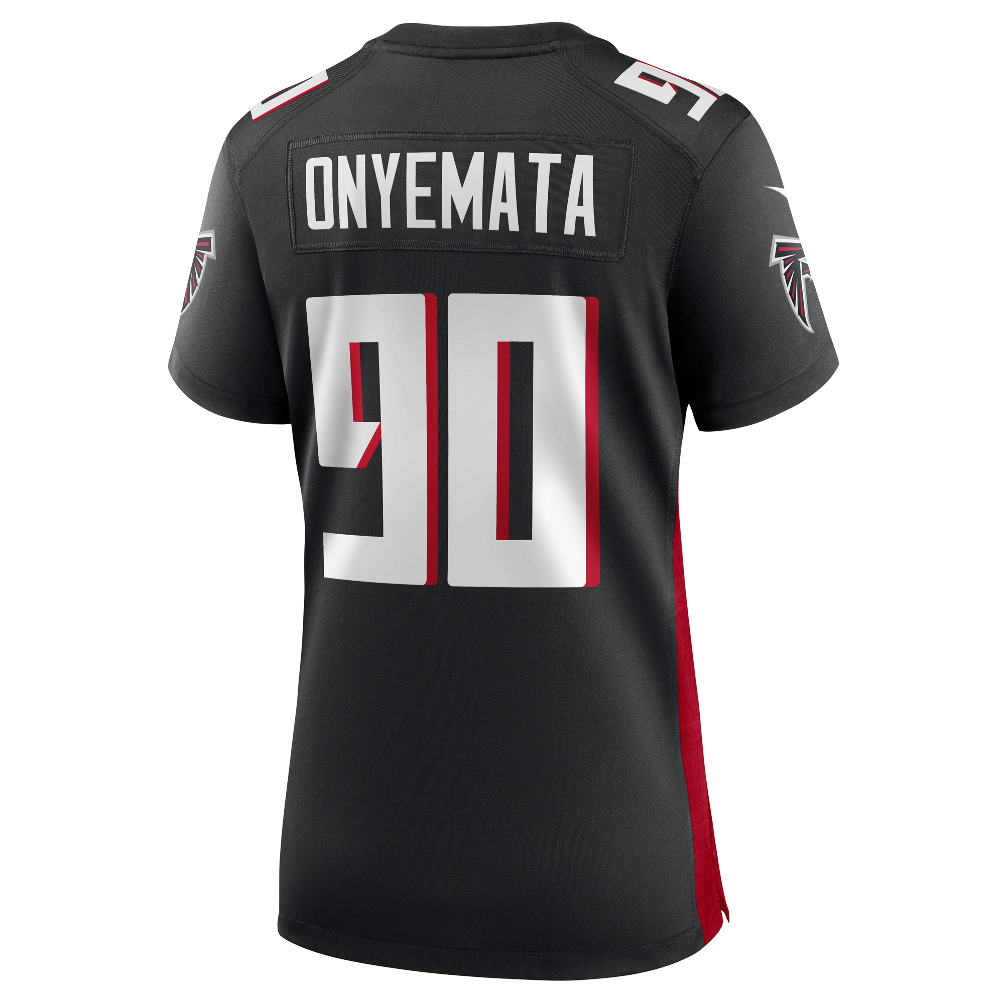 David Onyemata Atlanta Falcons Women's Game Player Jersey - Black