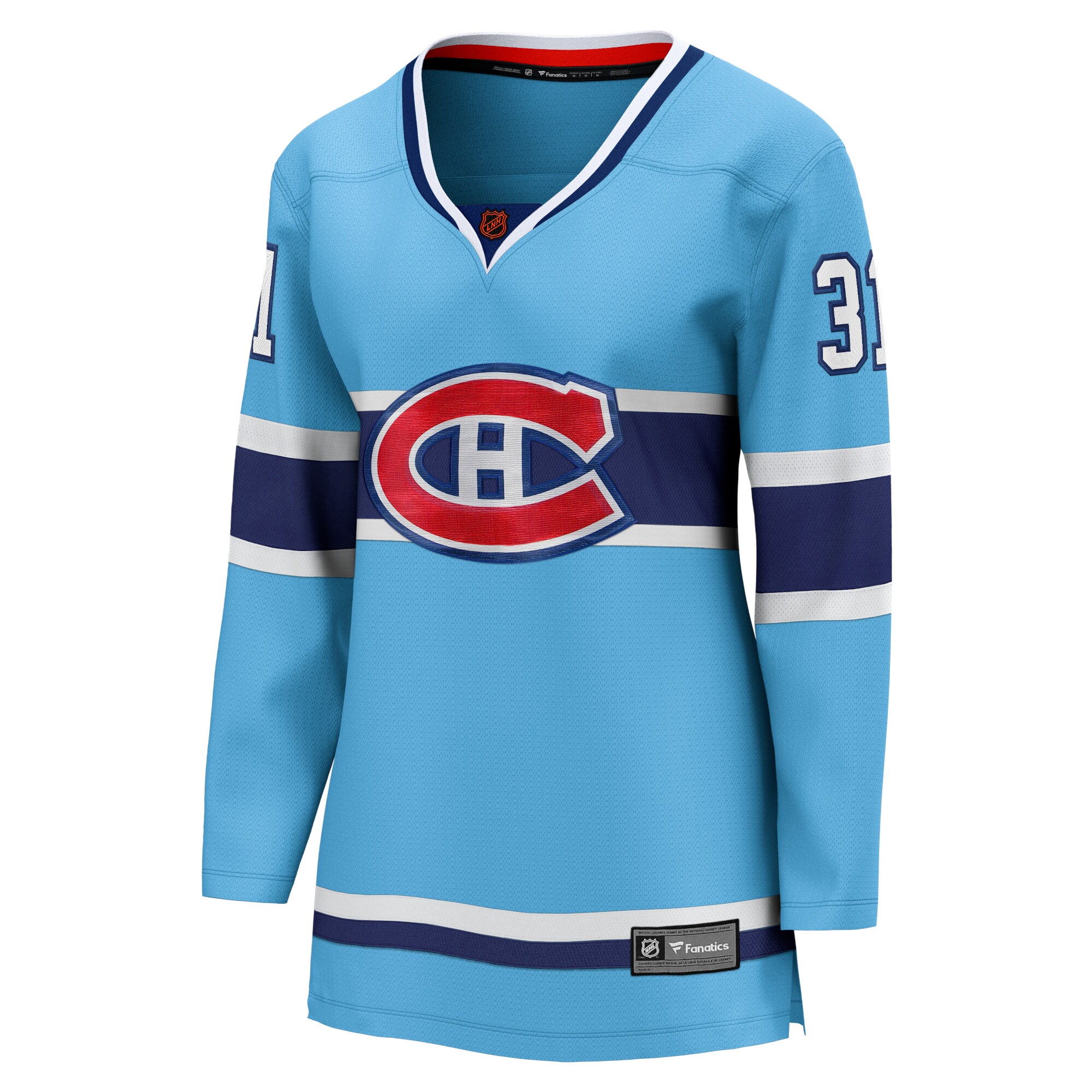 Carey Price Montreal Canadiens Women's Special Edition 2.0 Breakaway Player Jersey - Light Blue