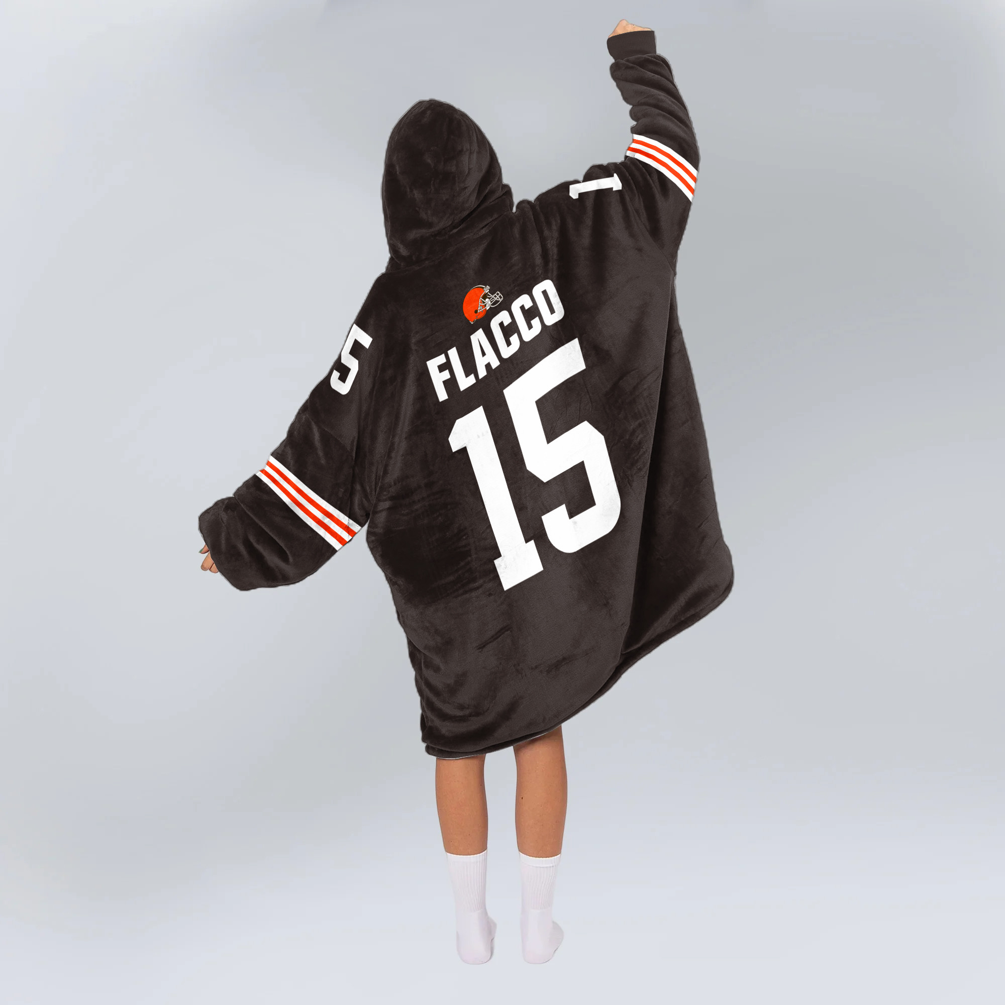 Adult M.G 94 Cleveland Football Unisex Blanket Hoodie