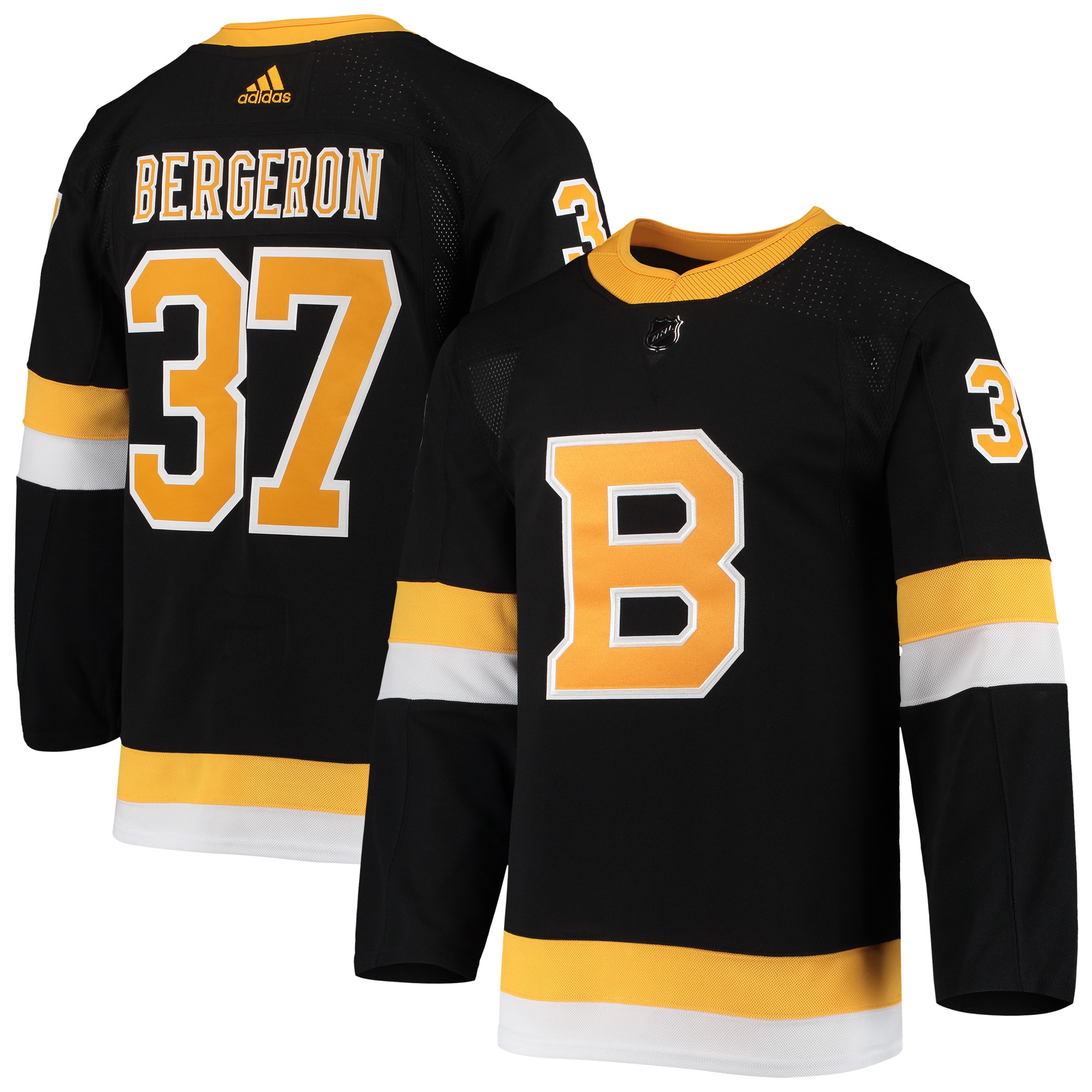 Patrice Bergeron Boston Bruins  Alternate Authentic Player Jersey - Black
