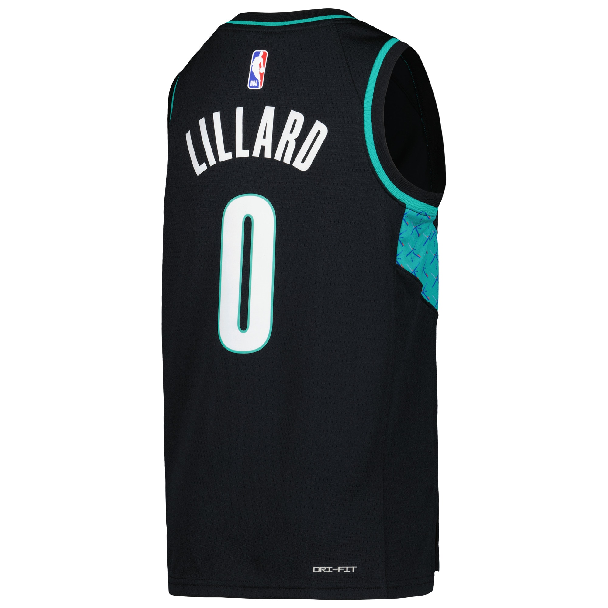 Damian Lillard Portland Trail Blazers Youth 2022/23 Swingman Replica Jersey - City Edition - Black