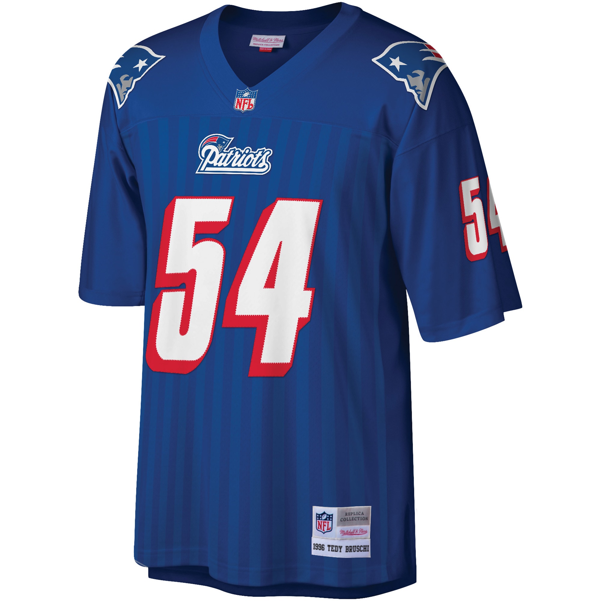 Tedy Bruschi New England Patriots Legacy Replica Jersey - White