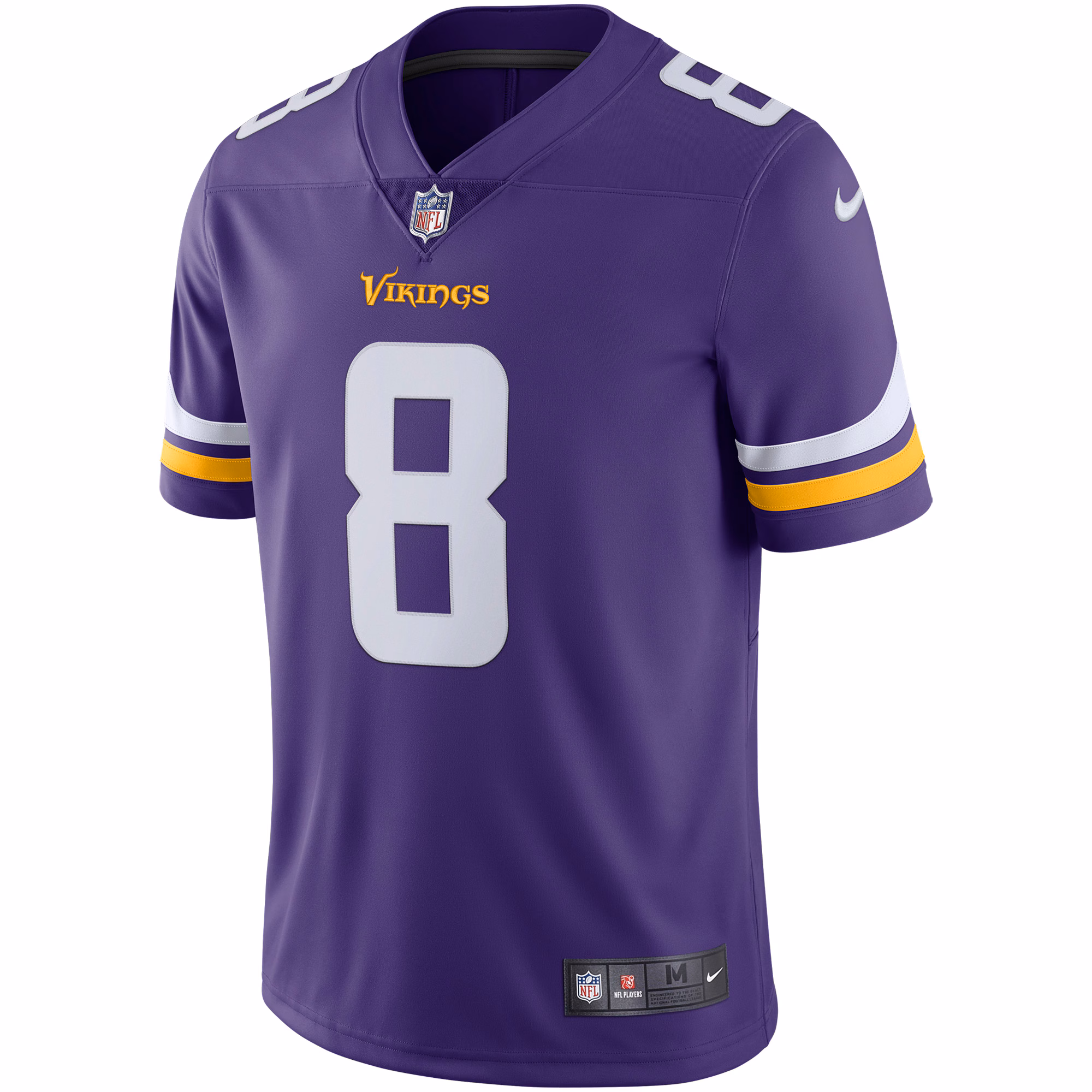 Kirk Cousins Minnesota Vikings Vapor Untouchable Limited Jersey - Purple