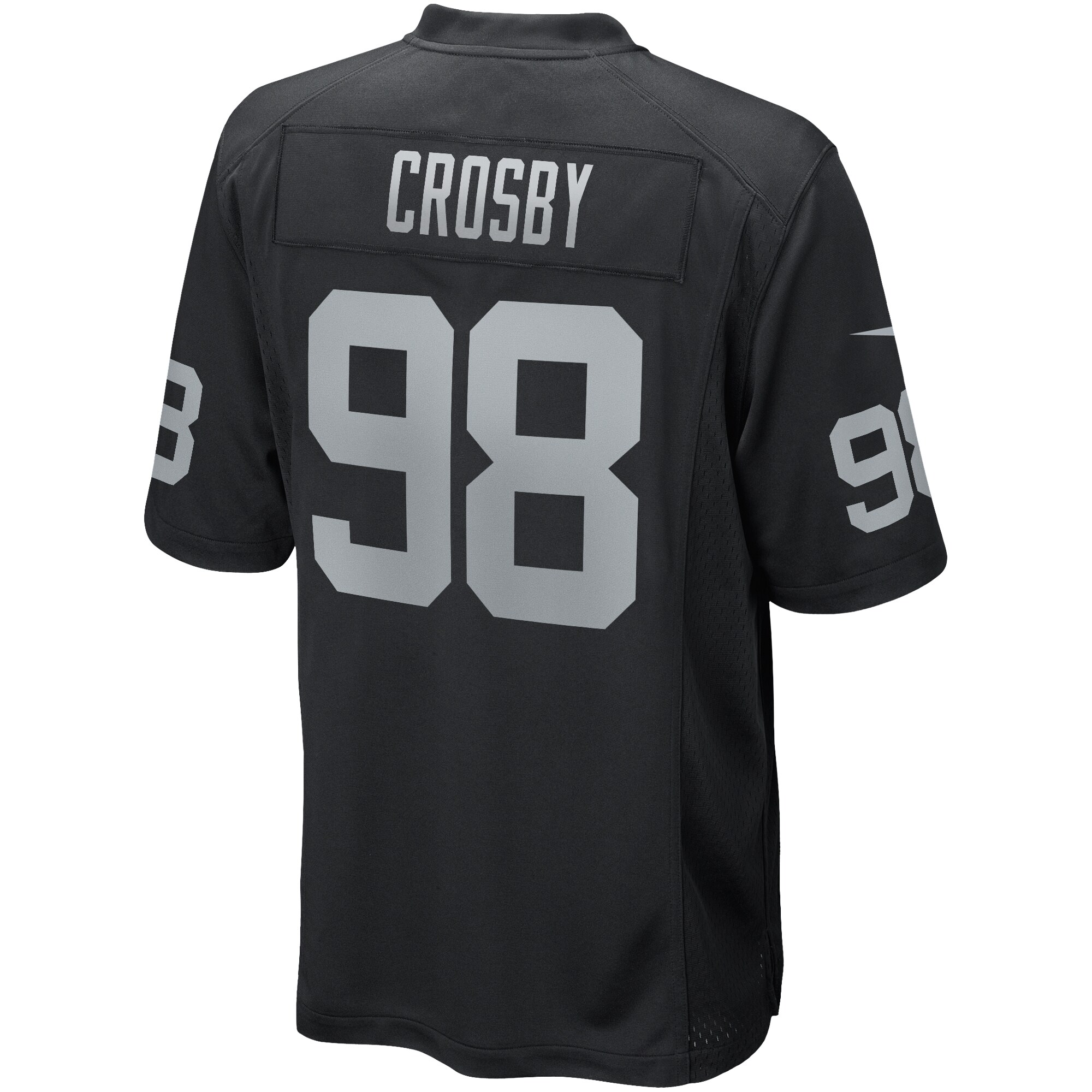 Maxx Crosby Las Vegas Raiders Game Jersey - Black