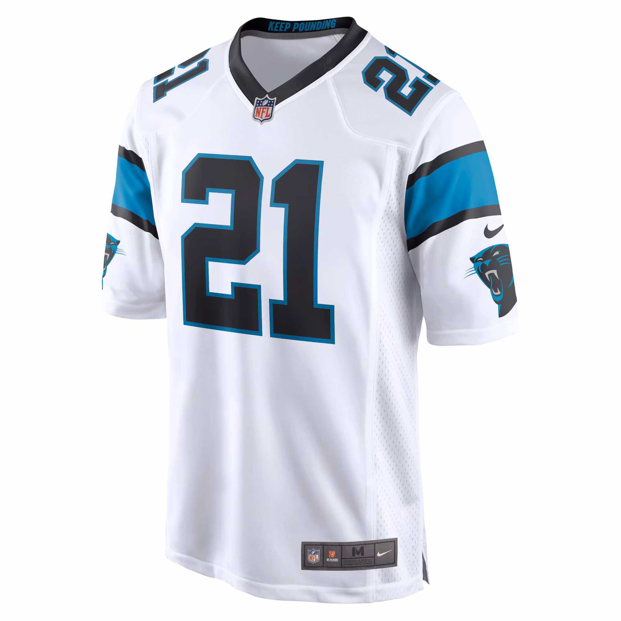 Jeremy Chinn Carolina Panthers Game Jersey - White