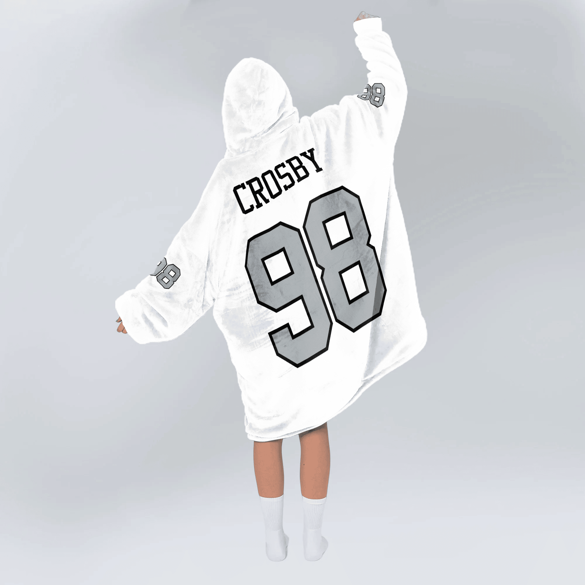 Adult M.C 98 Las Vegas Football Unisex Blanket Hoodie