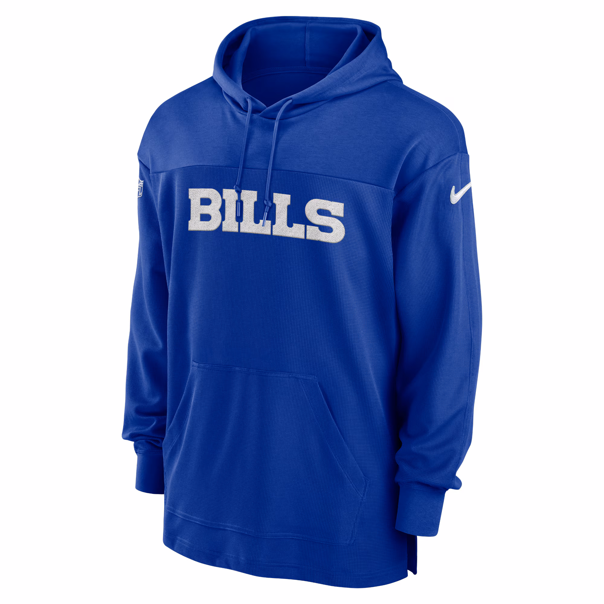 Buffalo Bills 2023 Sideline Lightweight Performance Hooded Top - Royal