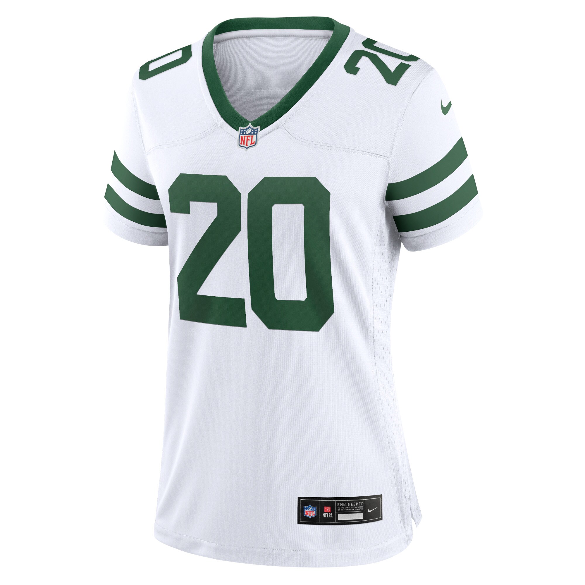 Breece Hall New York Jets  Women's Legacy Player Game Jersey - White