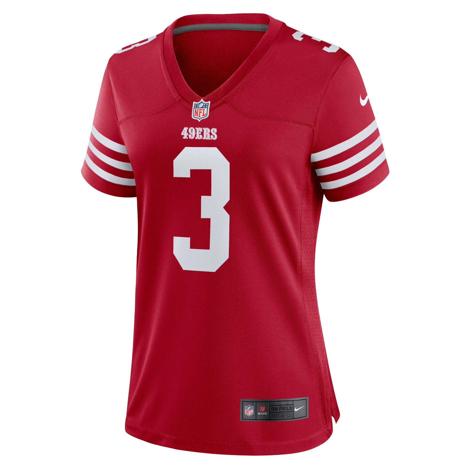 Ray Ray McCloud San Francisco 49ers  Women's Game Jersey - Scarlet