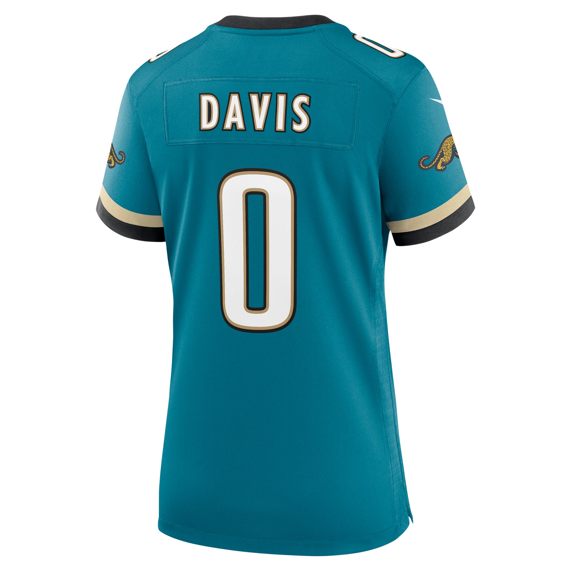 Gabe Davis Jacksonville Jaguars Women's Prowler Throwback Game Jersey - Teal