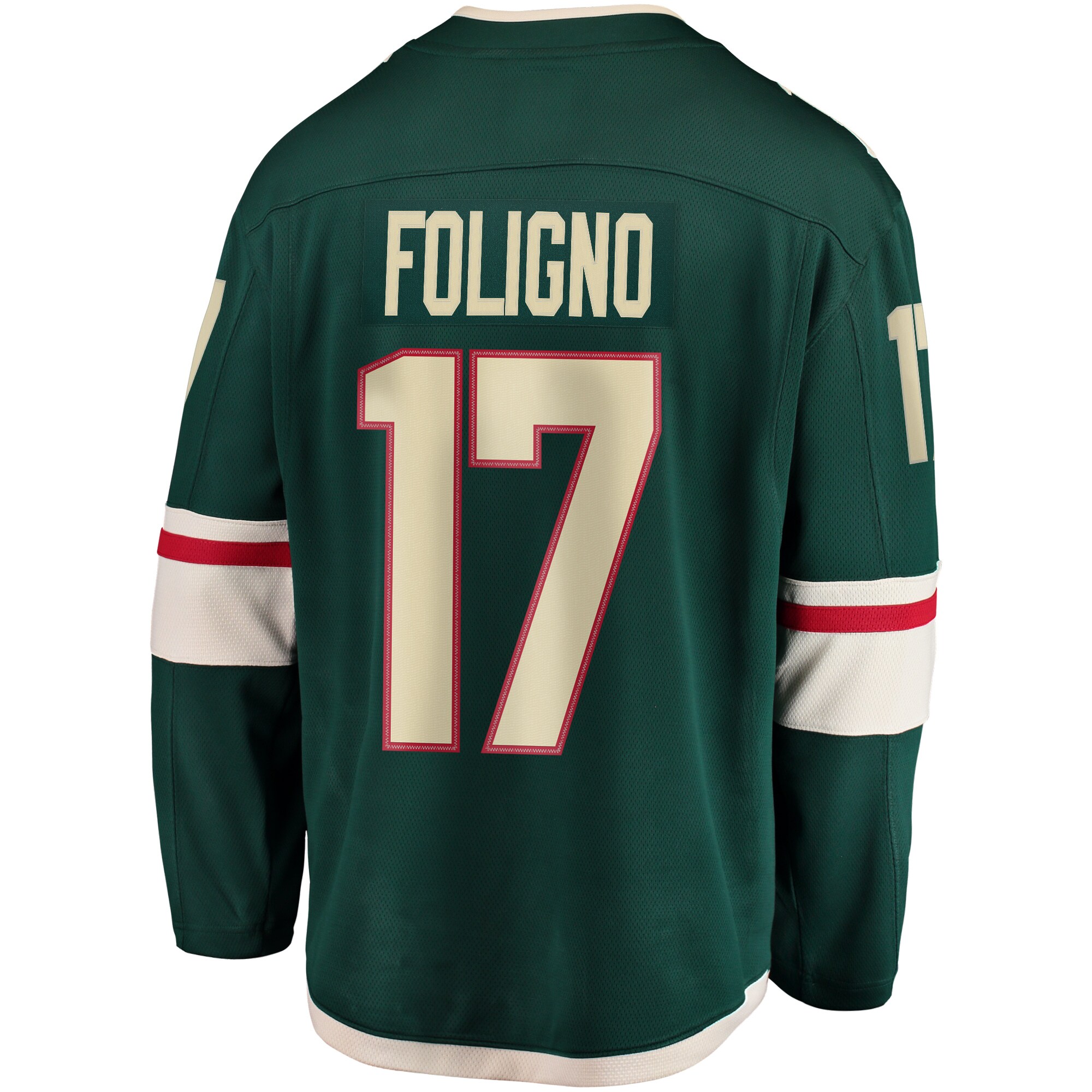 Marcus Foligno Minnesota Wild Breakaway Jersey - Green