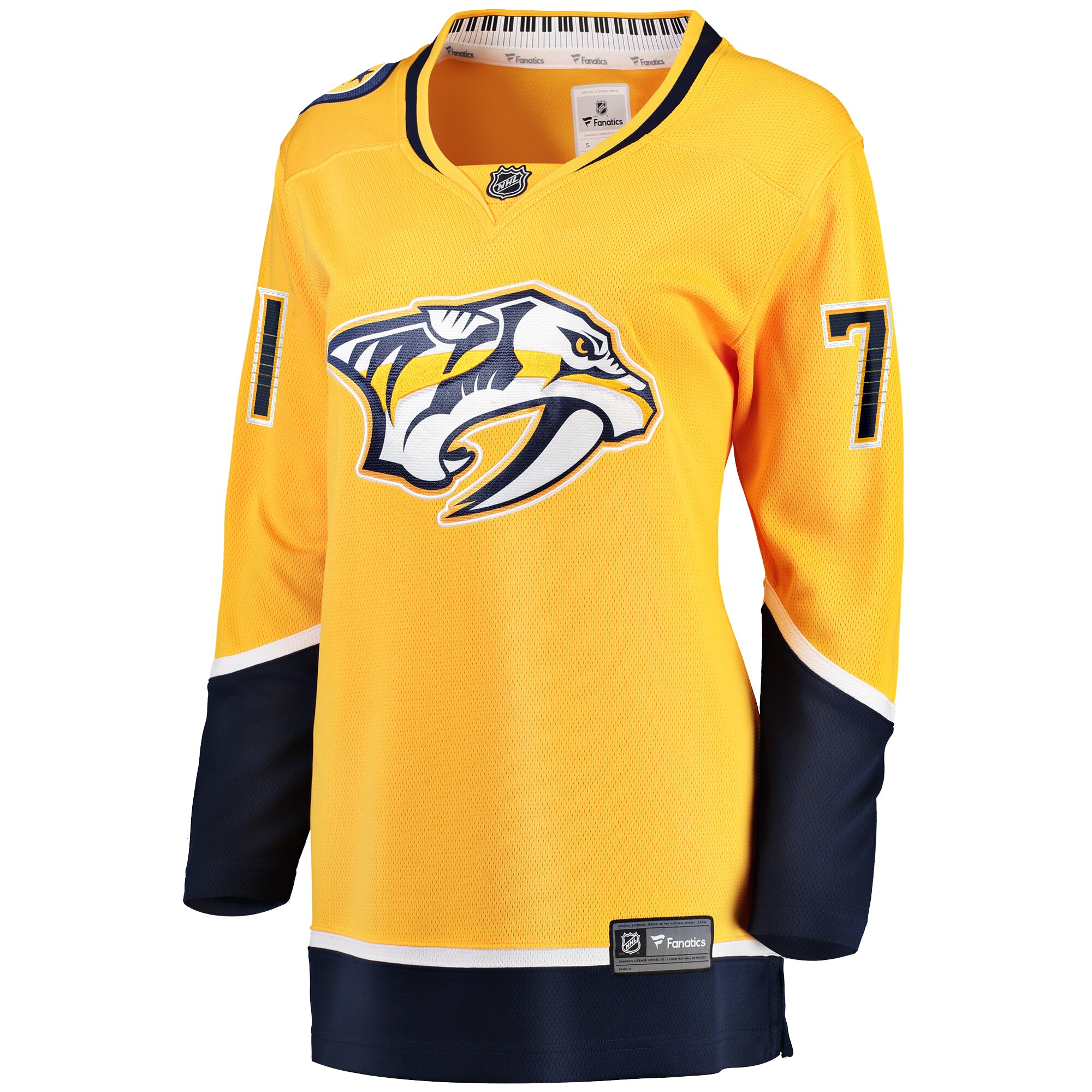 Rasmus Asplund Nashville Predators Women's Home Breakaway Jersey - Gold