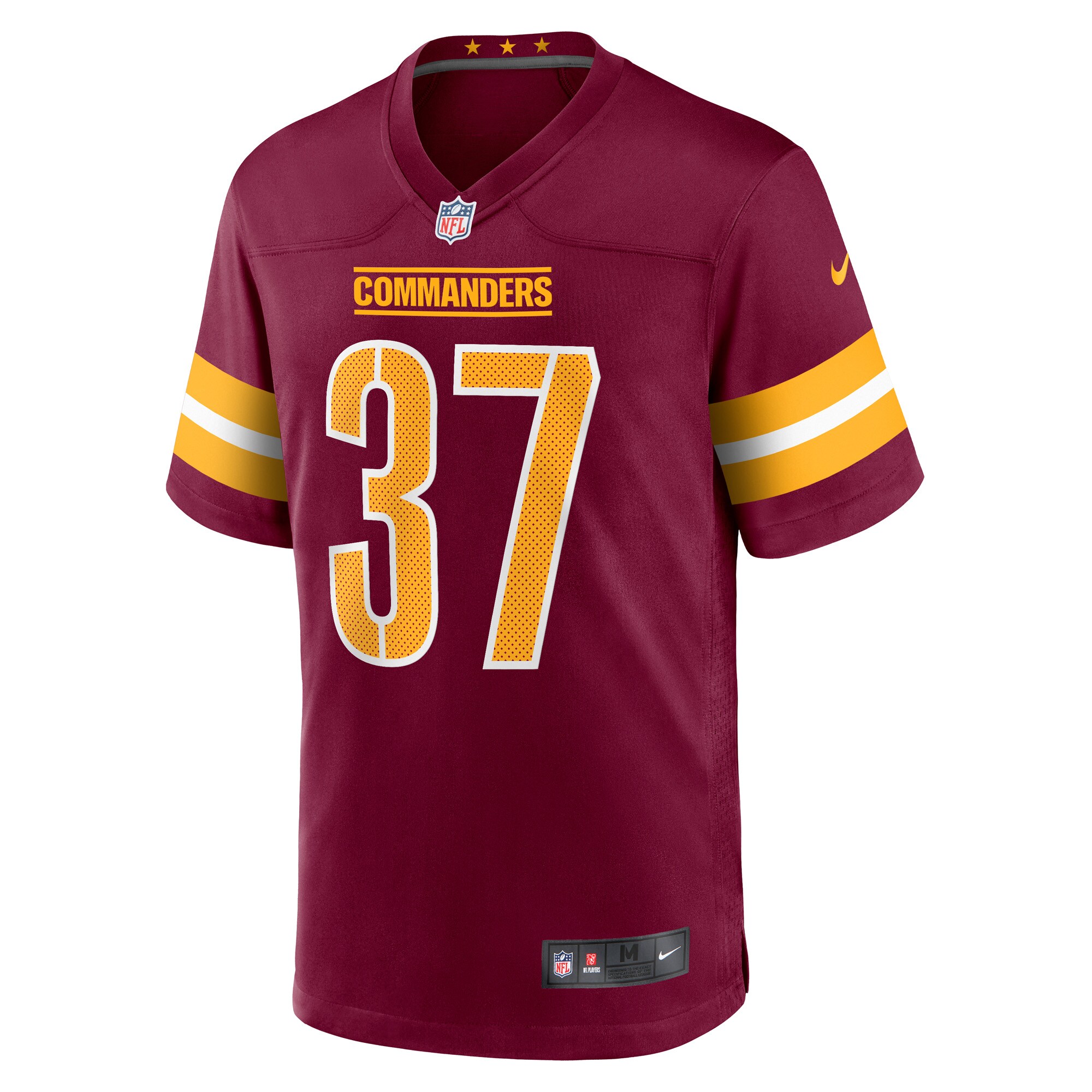 Rachad Wildgoose Washington Commanders  Game Player Jersey - Burgundy