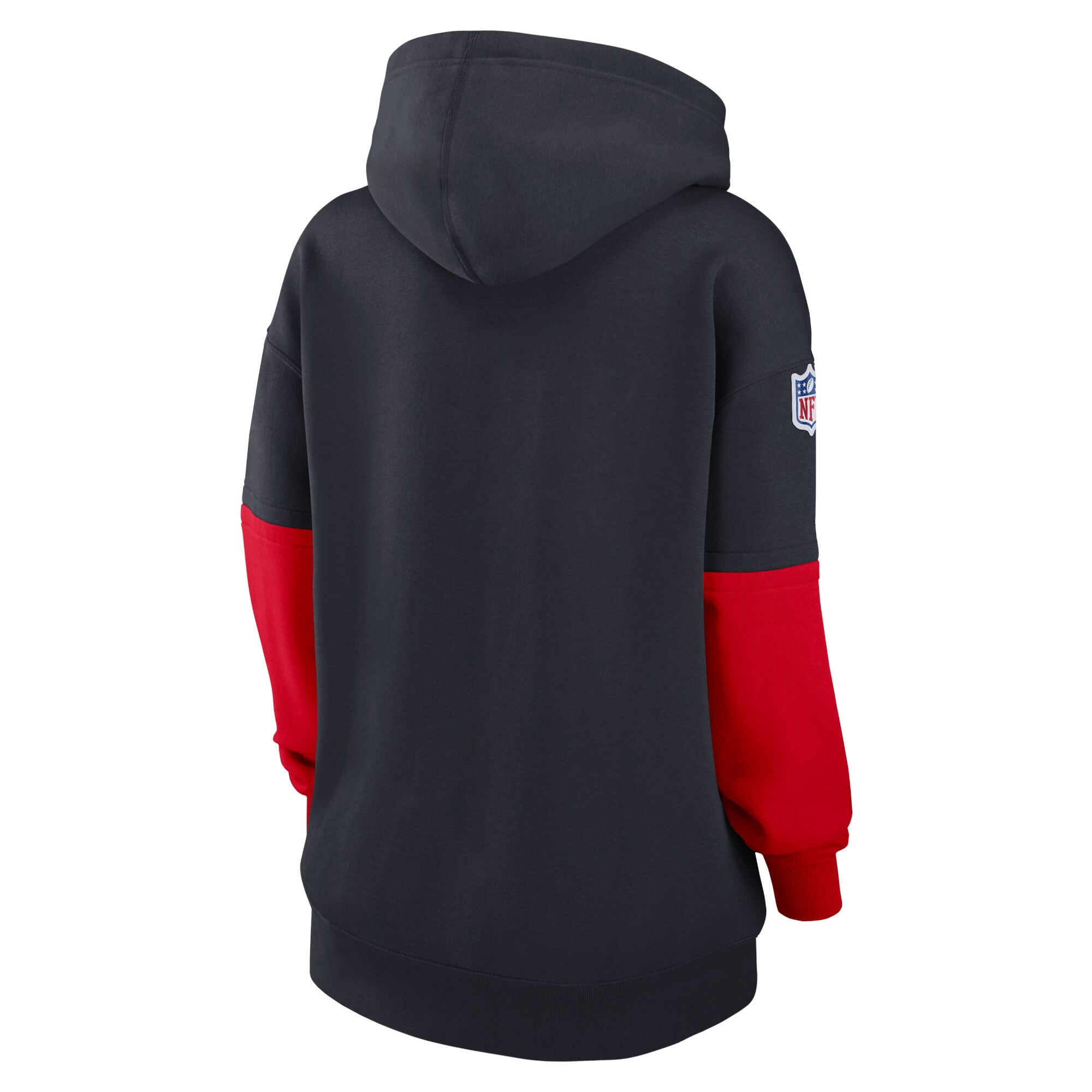 Houston Texans Women's 2024 Sideline Essential Fleece Pullover Hoodie - Navy