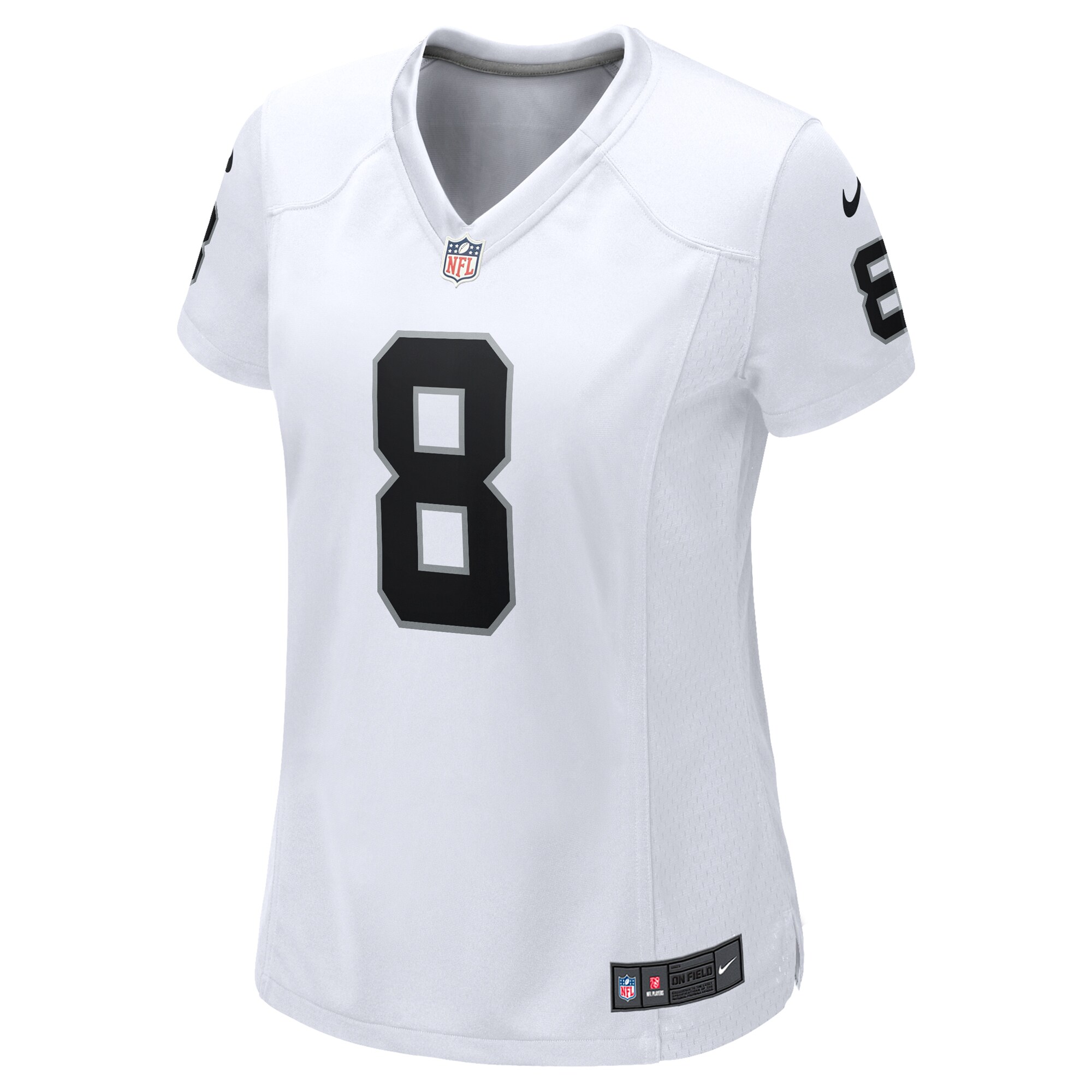 Josh Jacobs Las Vegas Raiders  Women's Game Player Jersey - White