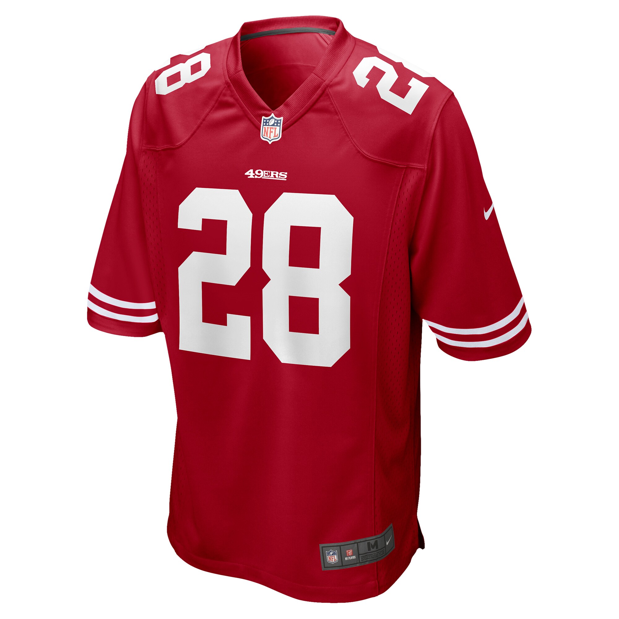 Trey Sermon San Francisco 49ers  2021 NFL Draft Pick Game Jersey - Scarlet