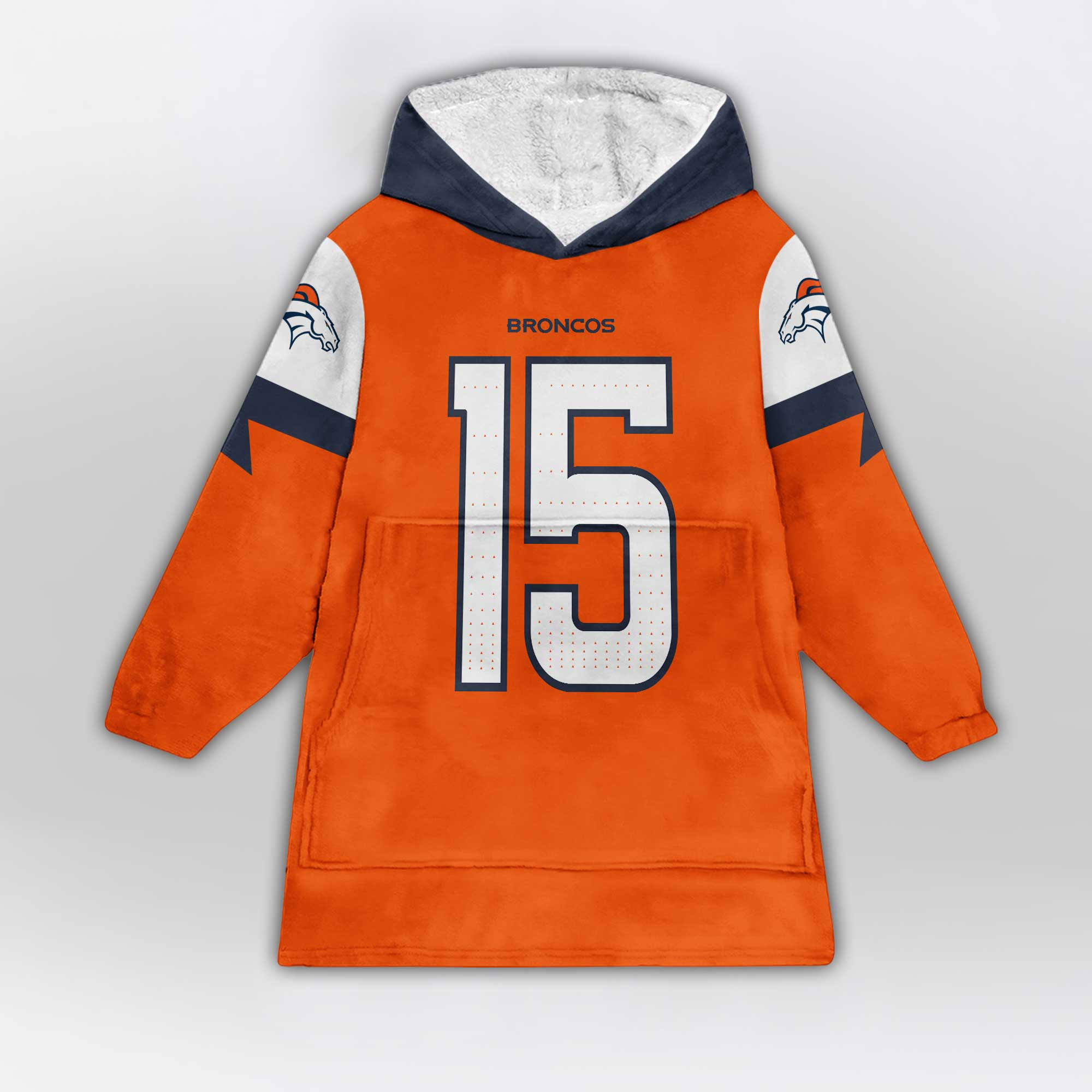 Kid N.B 15 Denver Football Unisex Blanket Hoodie