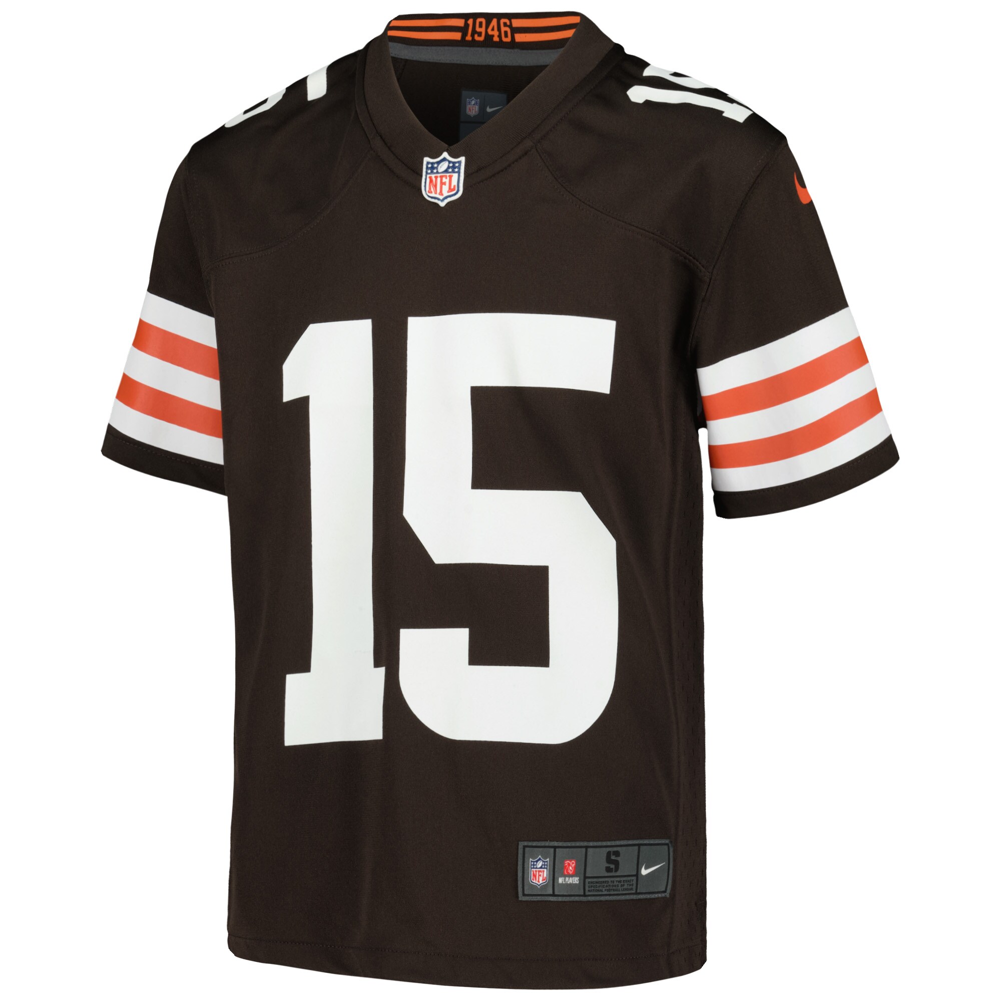 Joe Flacco Cleveland Browns Youth Game Jersey - Brown