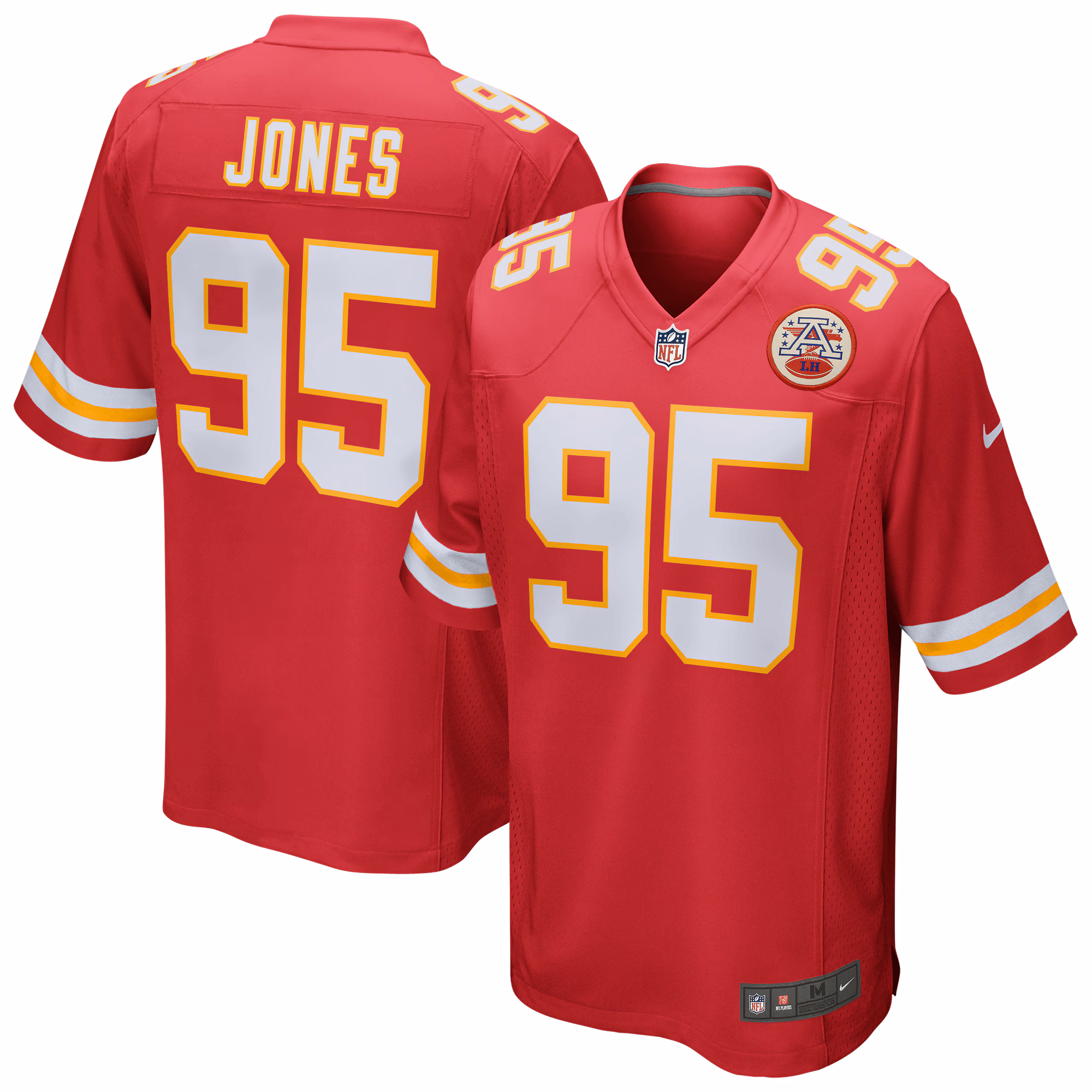 Chris Jones Kansas City Chiefs Game Jersey - Red