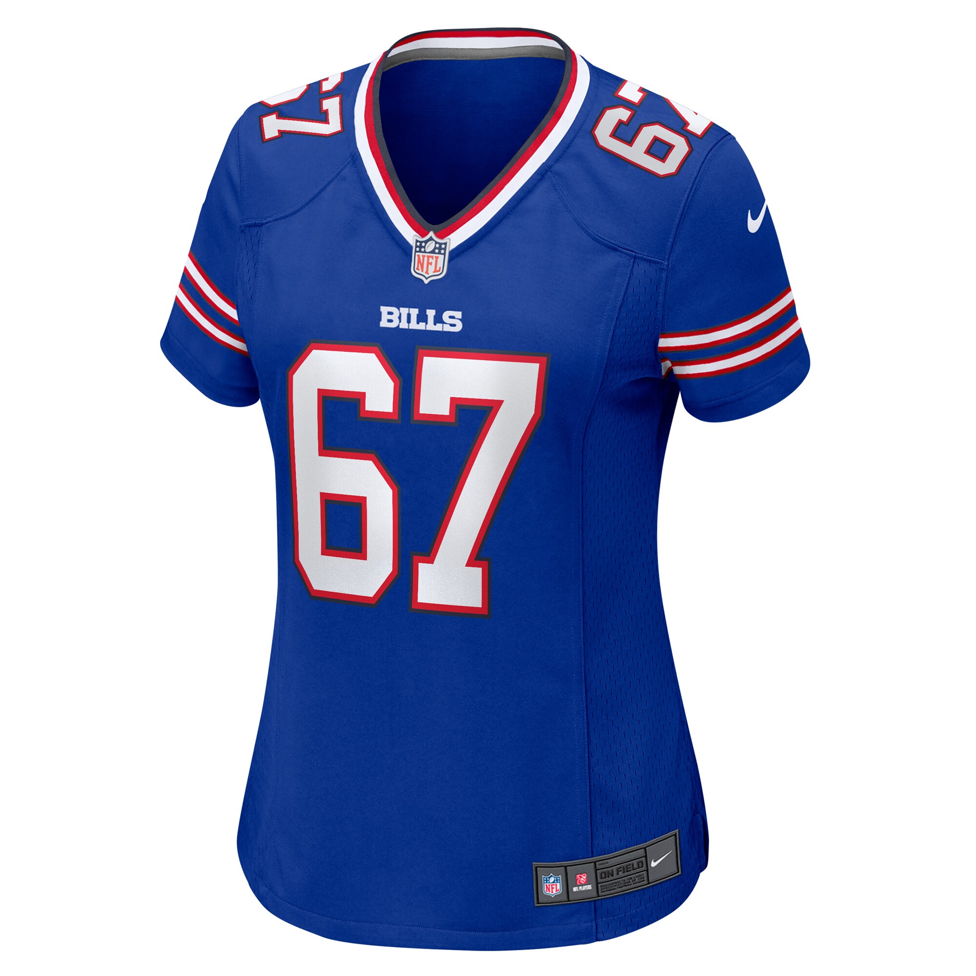 Nick Broeker Buffalo Bills  Women's Home Game Jersey - Royal