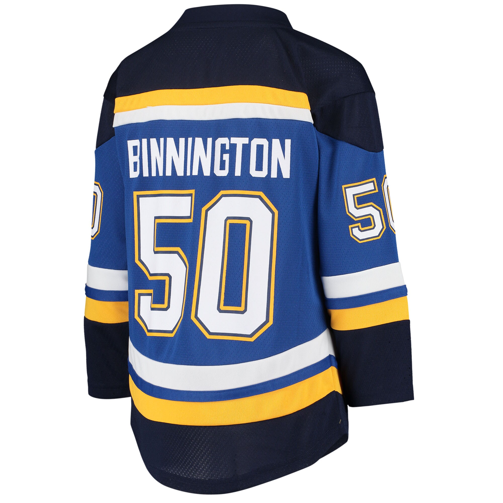 Binnington St.Louis Blues Youth Home Replica Player Jersey - Blue
