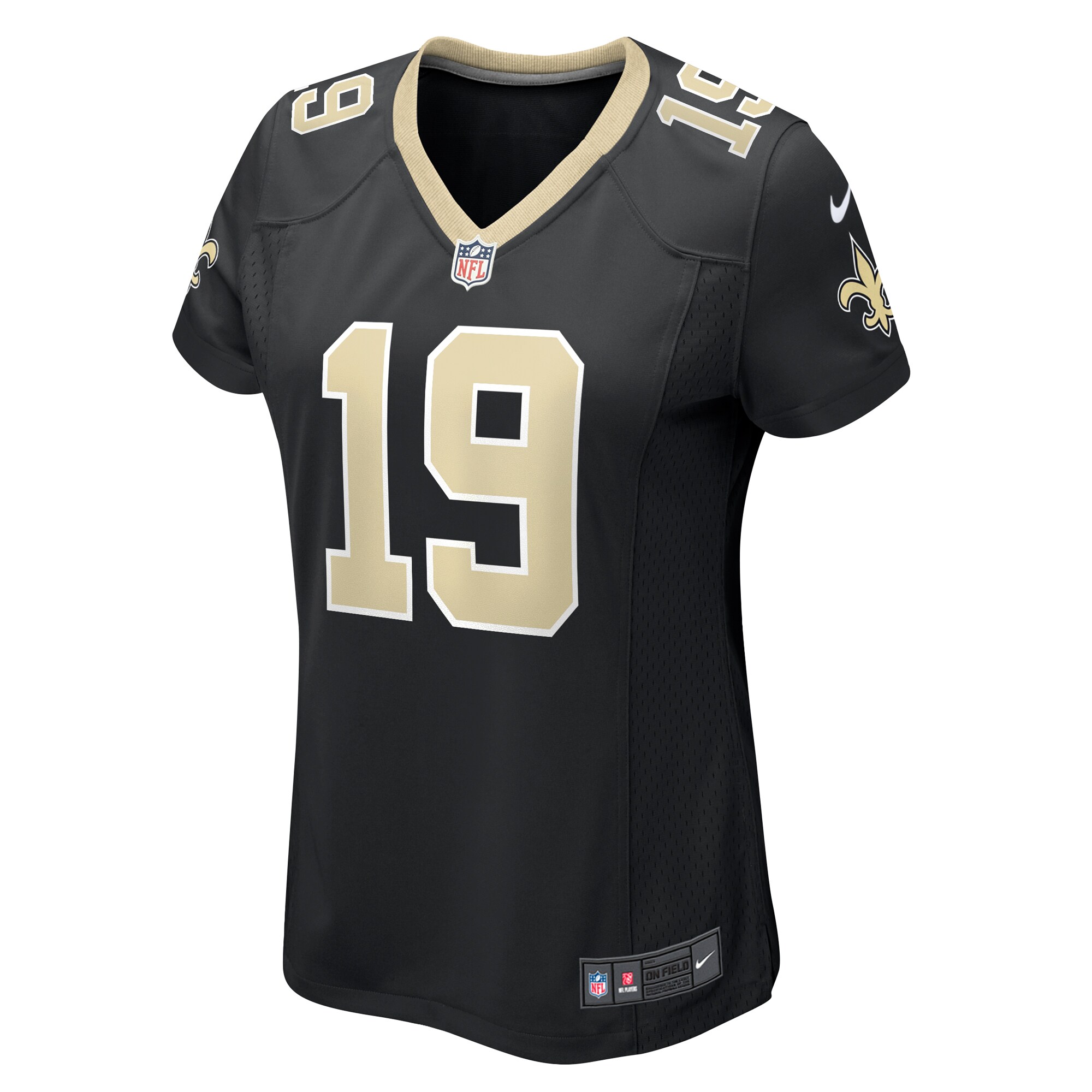 Blake Grupe New Orleans Saints Women's Team Game Jersey -  Black