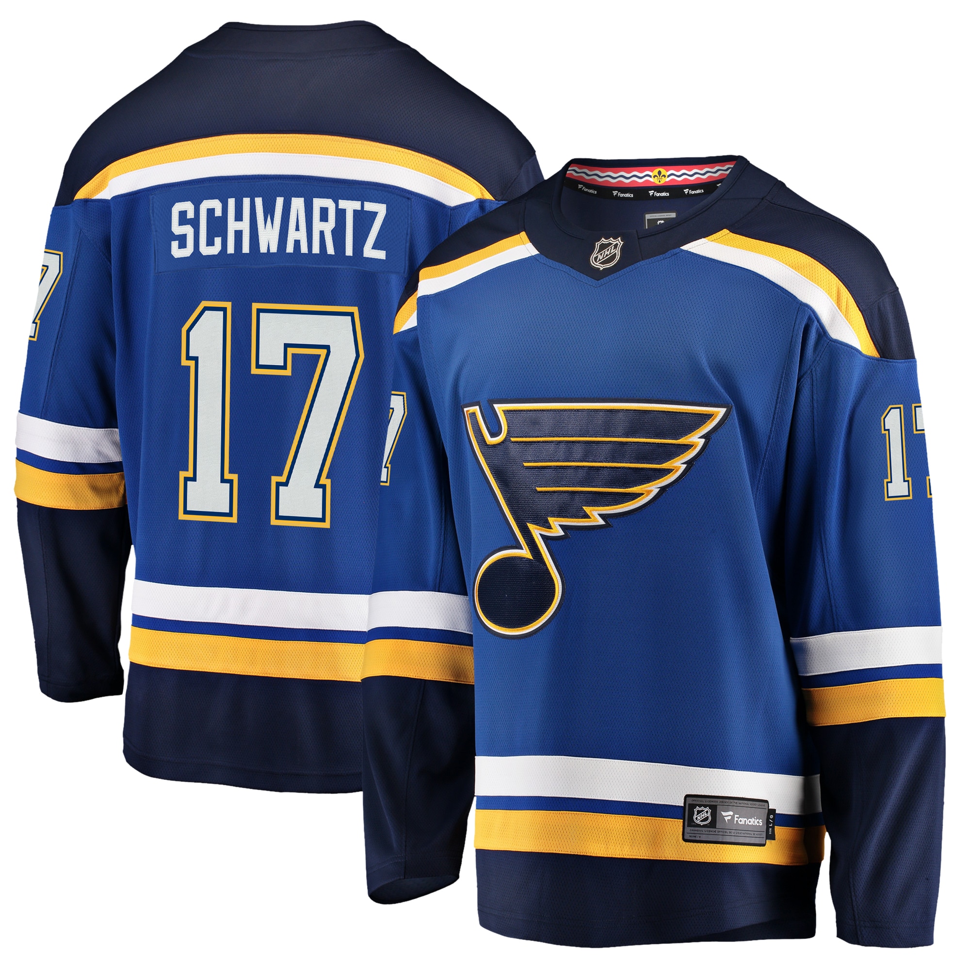 Jaden Schwartz St.Louis Blues Youth Breakaway Player Jersey - Blue